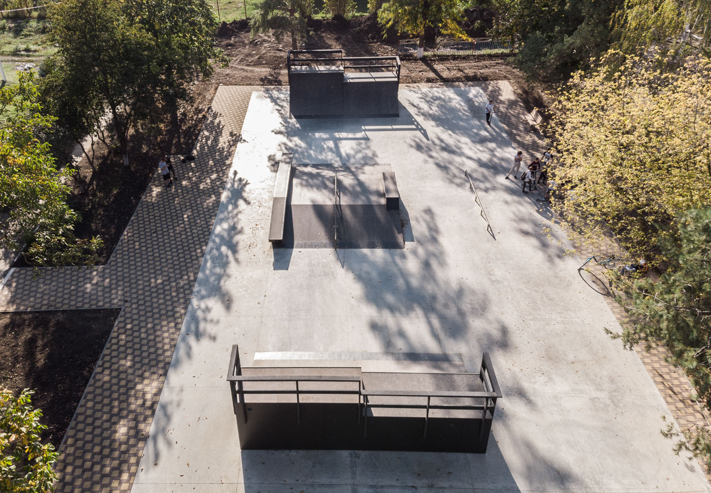 Скейт-парк в станице Нововеличковской