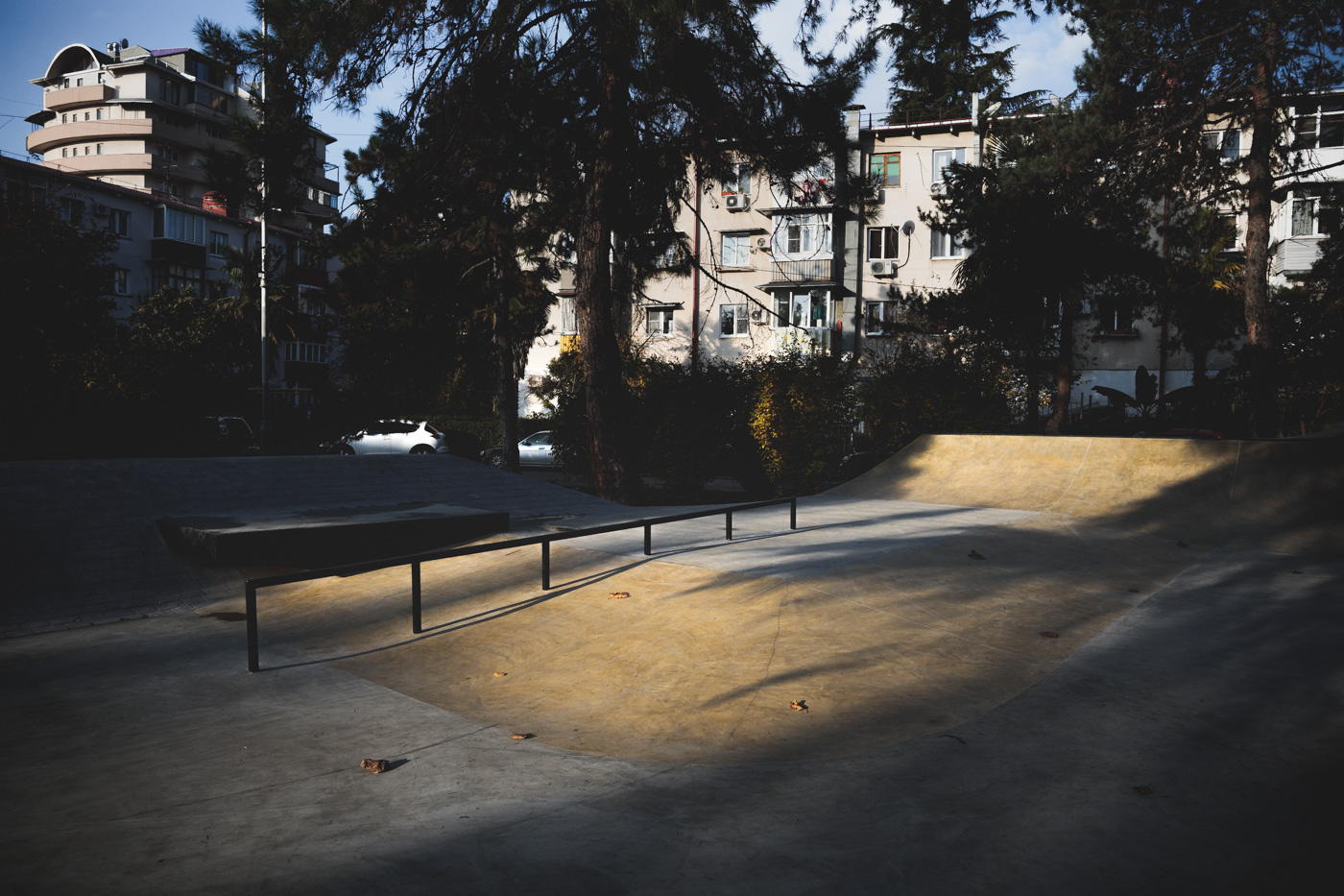 Рэил в бетонной плазе XSA Сочи