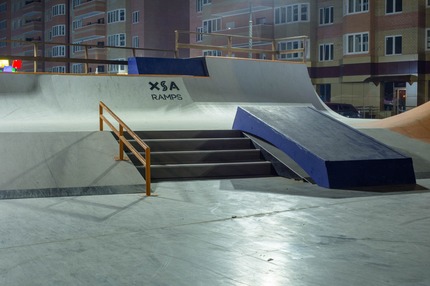Скейт-парк в ЖК "Губернский" Краснодар