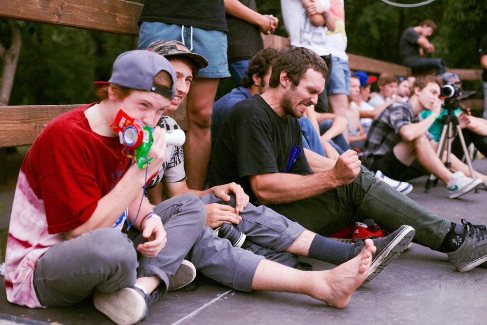 Болельщики и участники соревнований