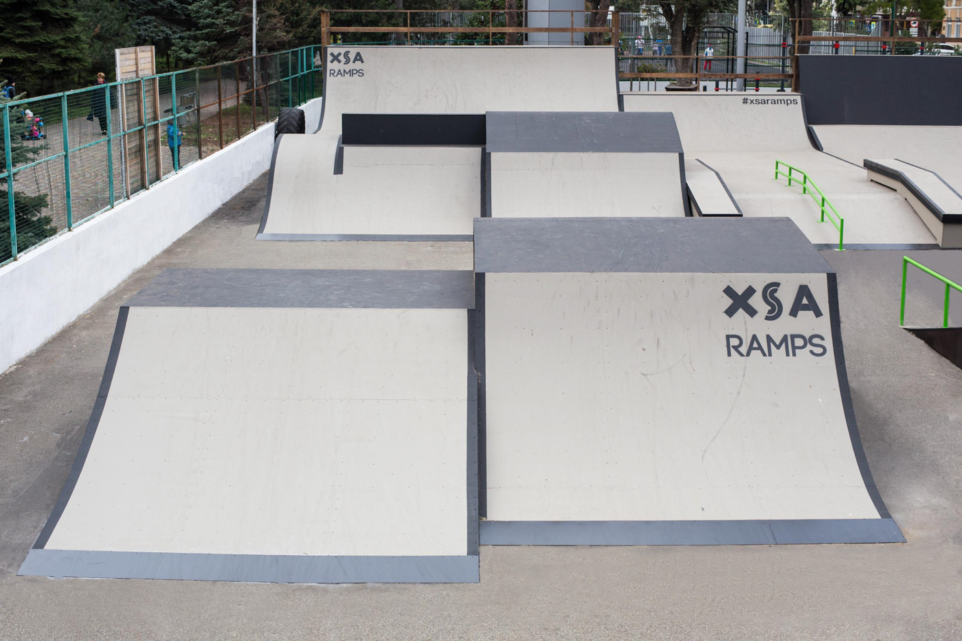 Трамплины скейт-парк XSA Анапа