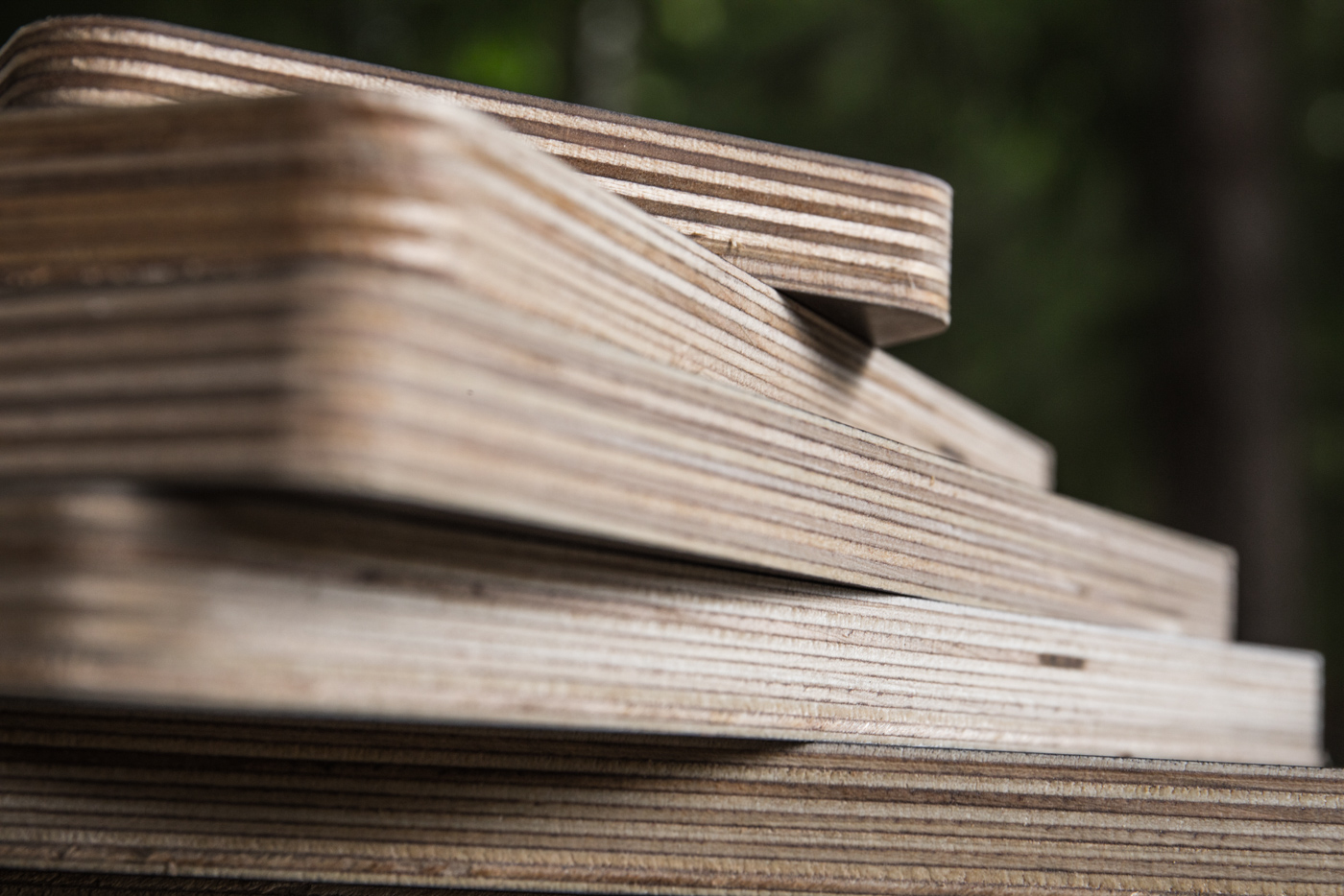 Фанера в мини-парке Москвы