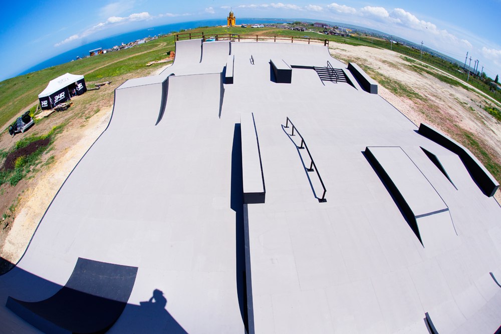 Скейт-парк в Атамане