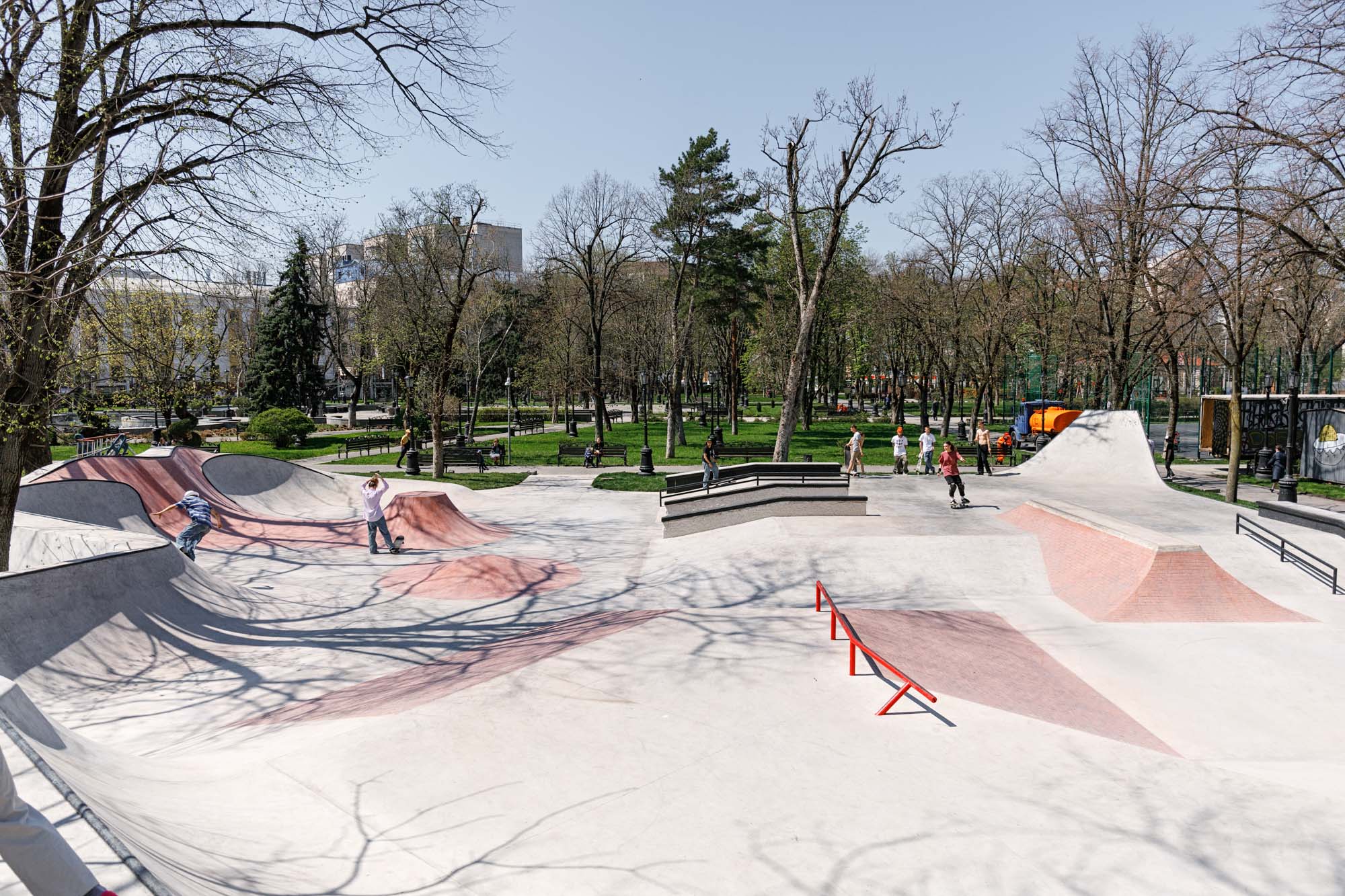 Бетонная плаза в Краснодаре