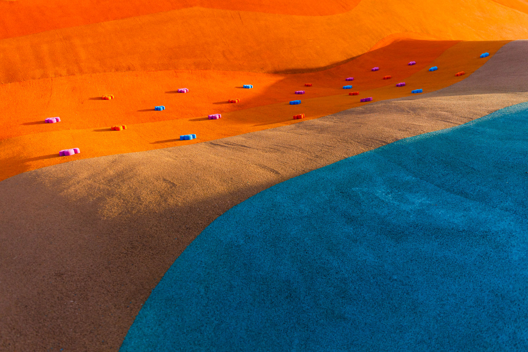 Цветовое решение геопластики