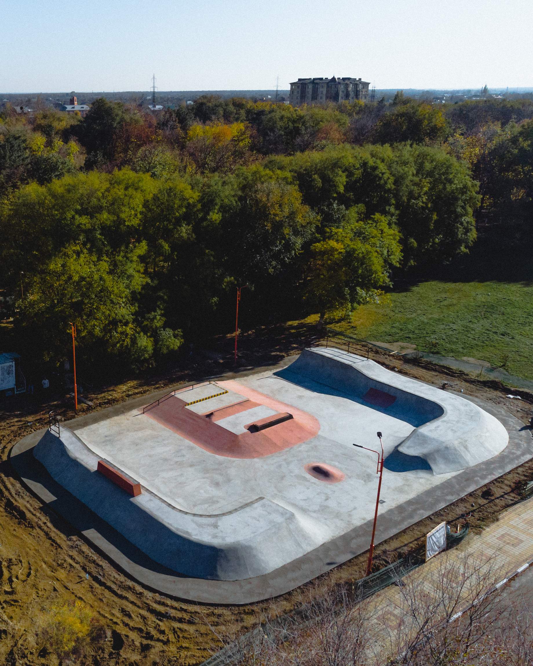 Бетонный скейт-парк Армавир
