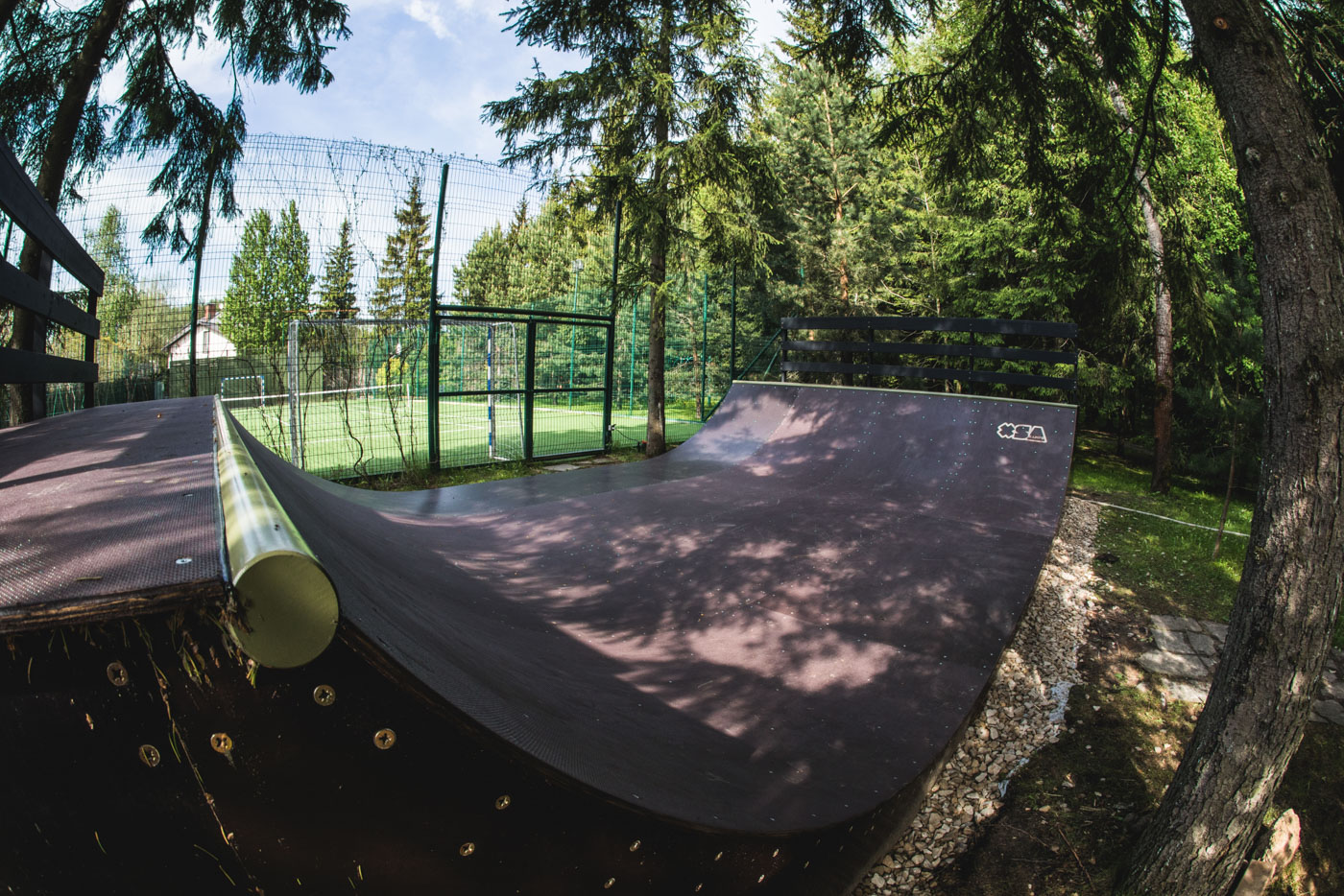 Строительство мини рампы для частного заказчика