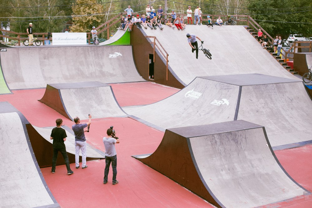 Канкан на bmx