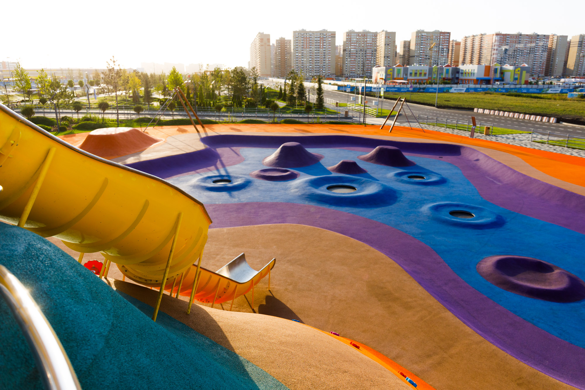 Игровая площадка на бульваре им. Щипакина разработка и производство XSA Ramps/XSA BURO