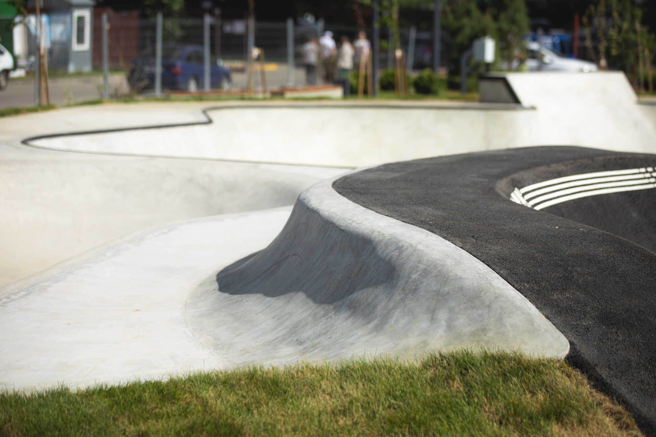 Бетонный скейт-парк в Краснодаре ЖК Трилогия