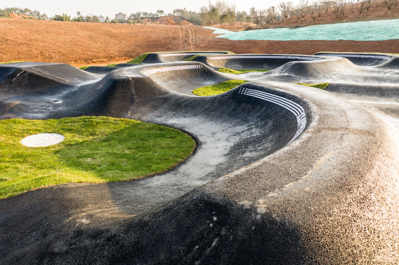 Повороты памп-трека