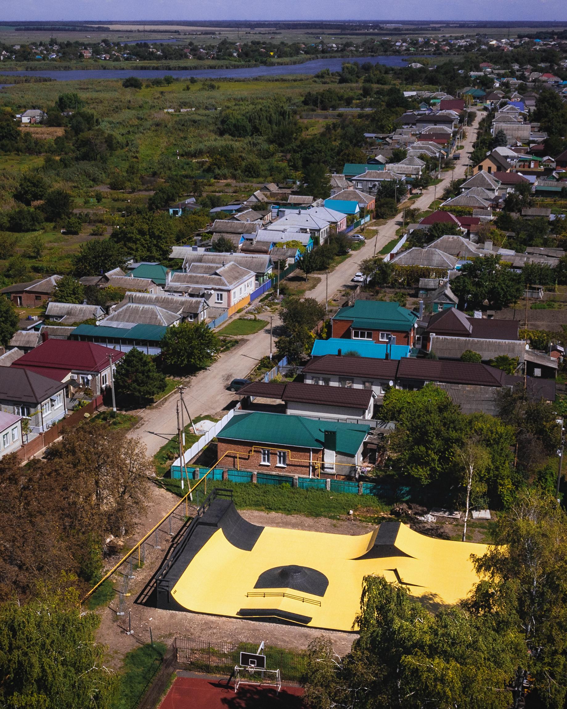 Скейт-парк фанерный в Каневской
