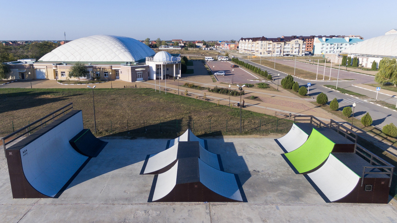 Скейт-парк в Ейске