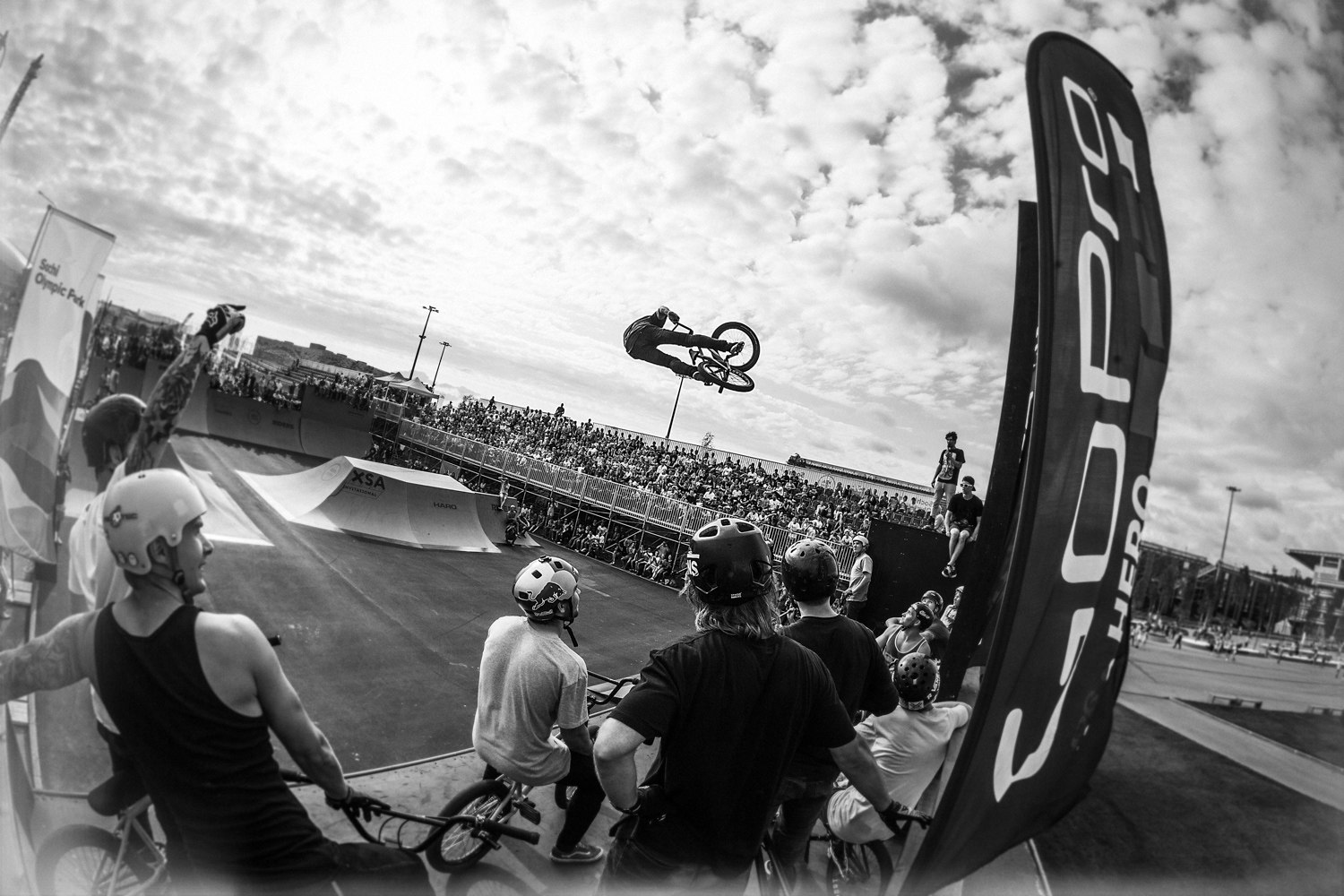 Вылет в скейт-парке XSA в Сочи