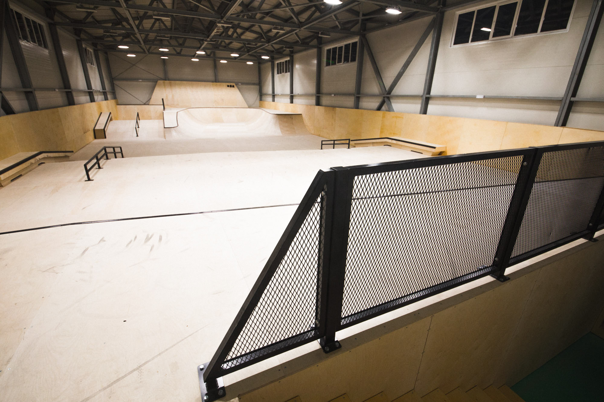 Крытый скейт-парк в Вологде