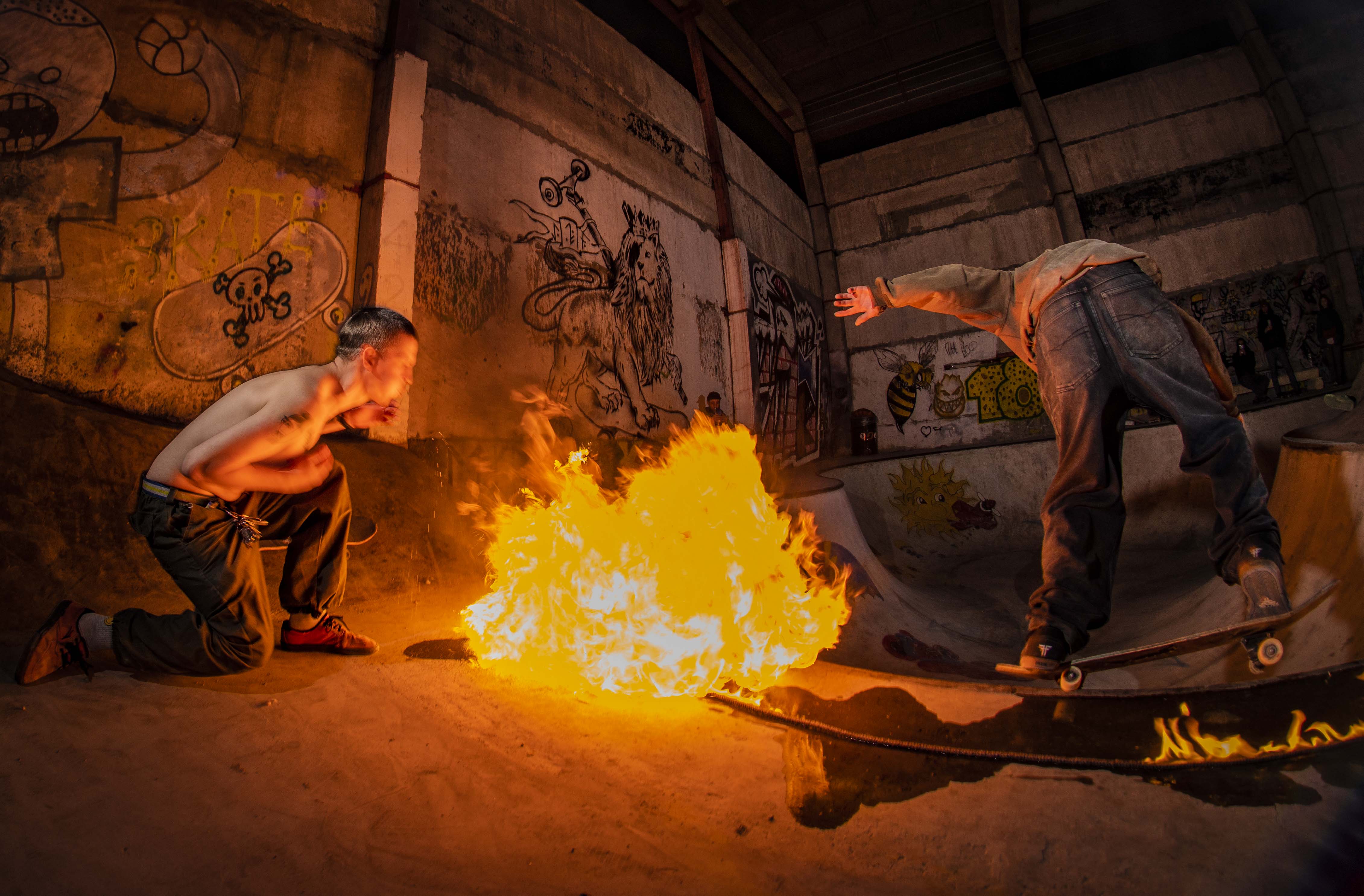 Фото с контеста в боуле Дена Линчевского