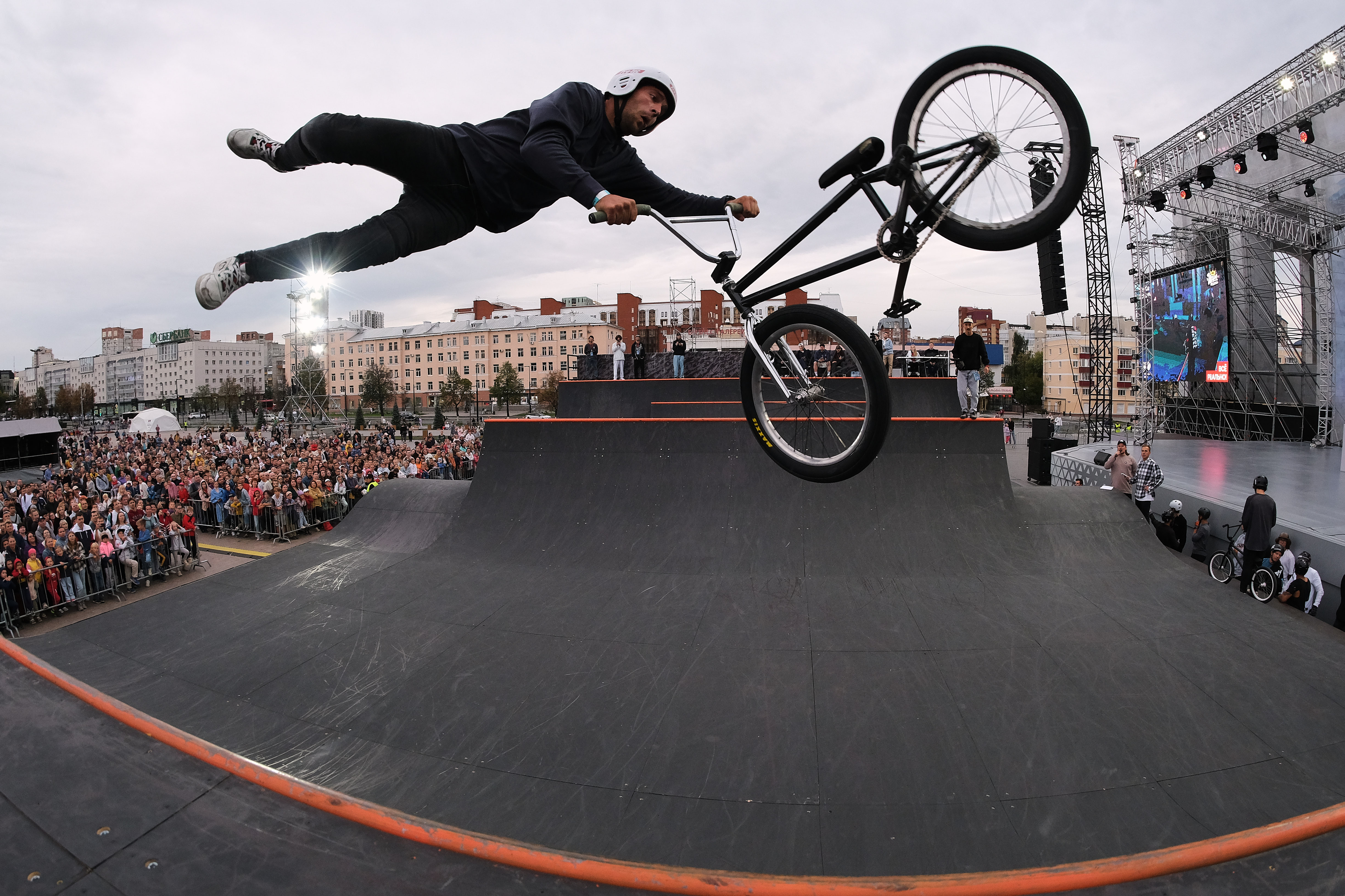 BMX-шоу в Перми в Царь-рампе XSA