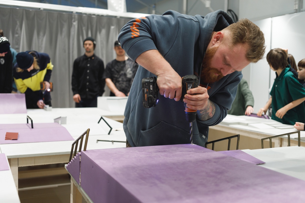 Сборка модели Вишняковского парка от XSA ramps