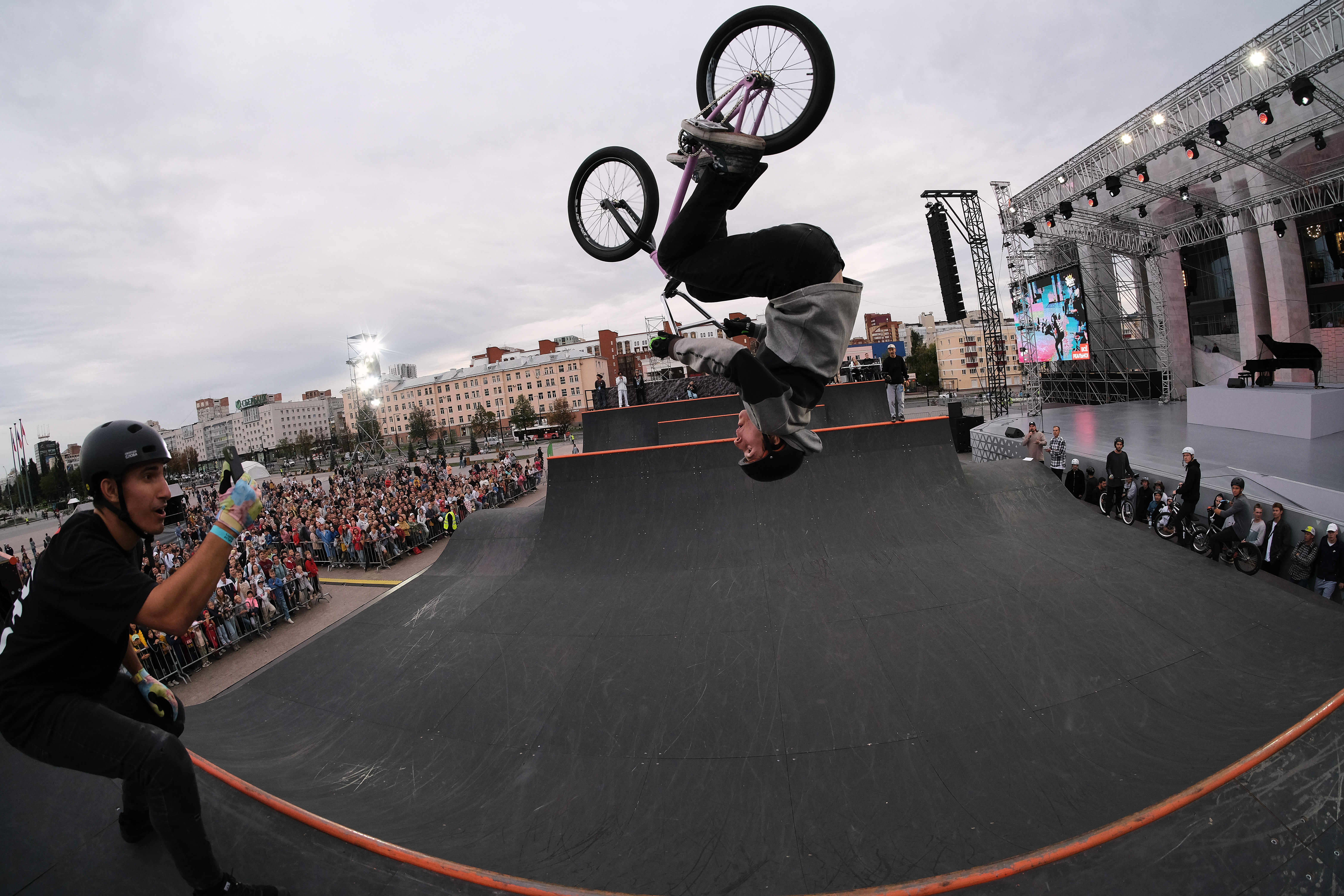 BMX-шоу в Перми в Царь-рампе XSA