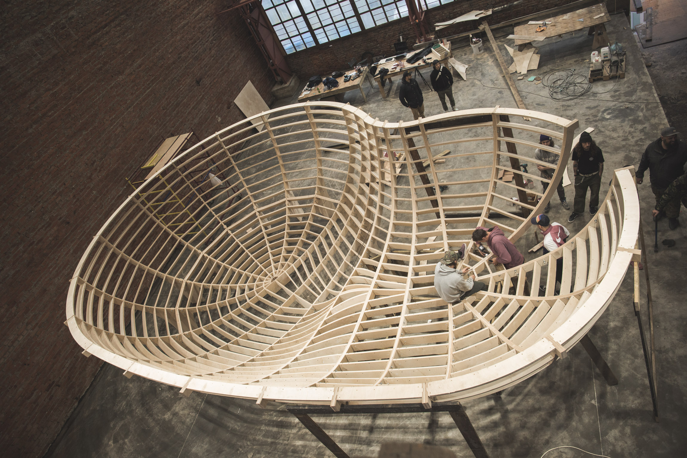 Каркас боула Алвара Аалто от XSA Ramps