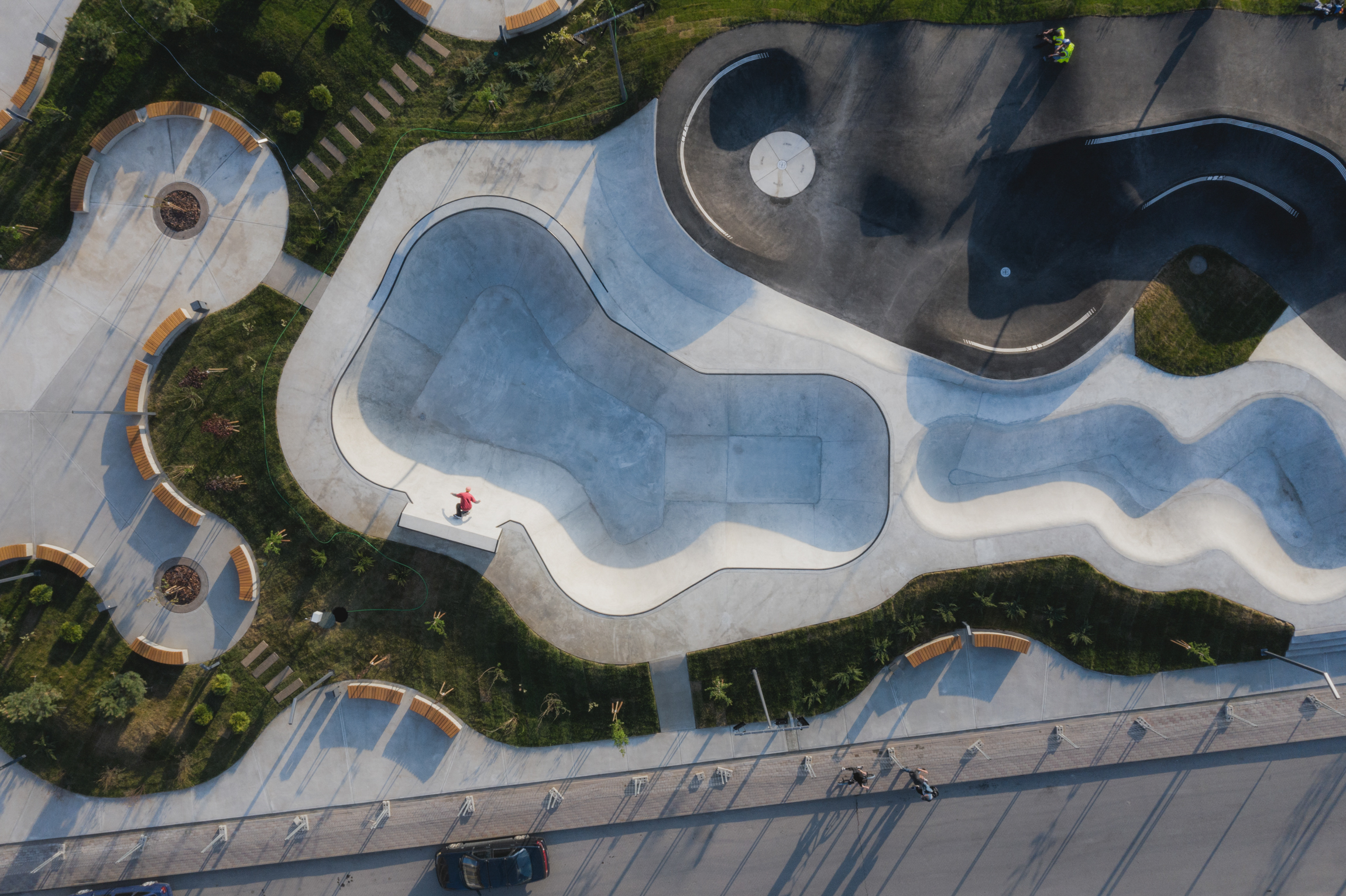 Памп-трек с боулом XSA