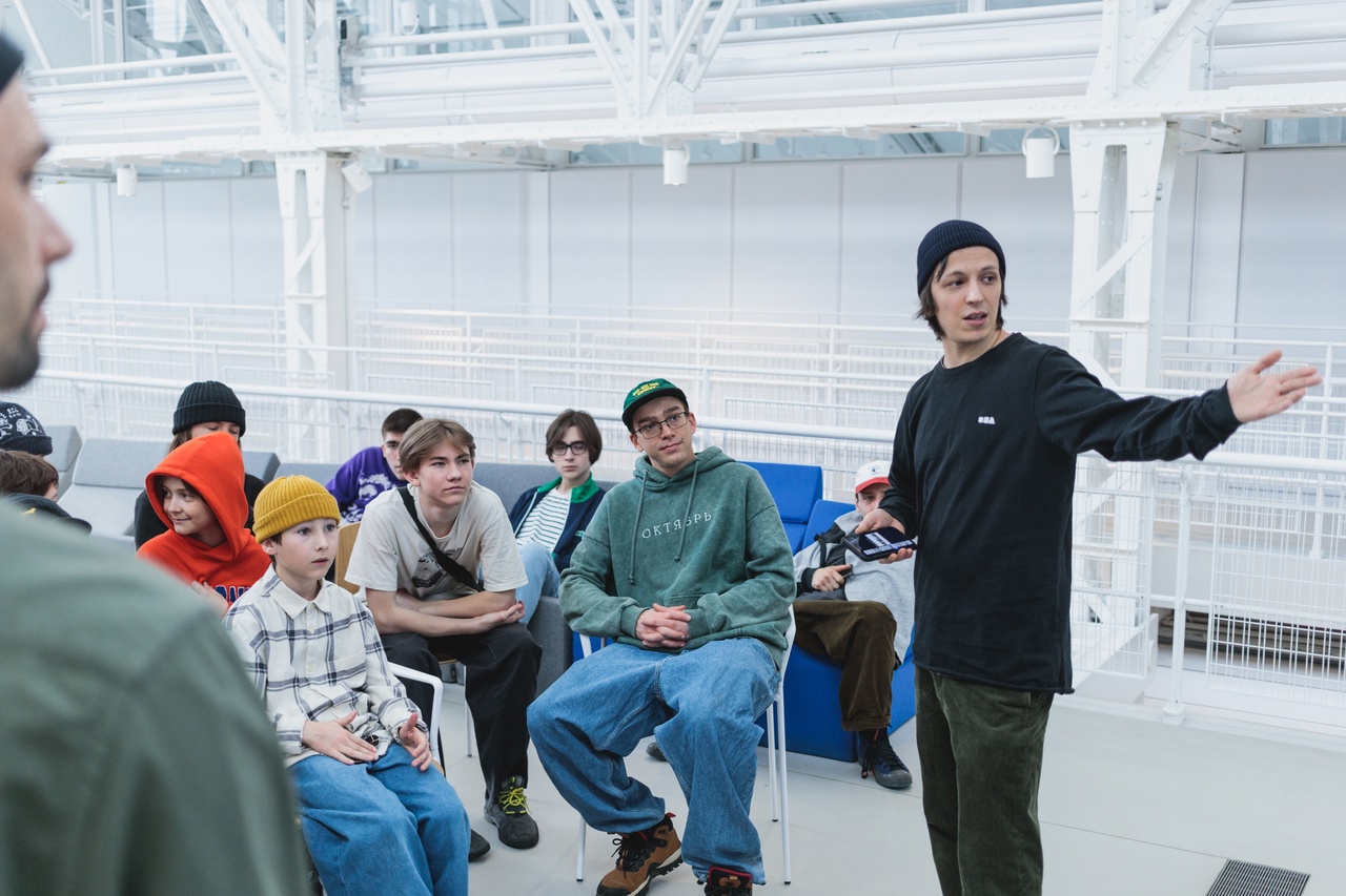 Рунар Халиуллин в социально-образовательный проект Social skate school x XSA