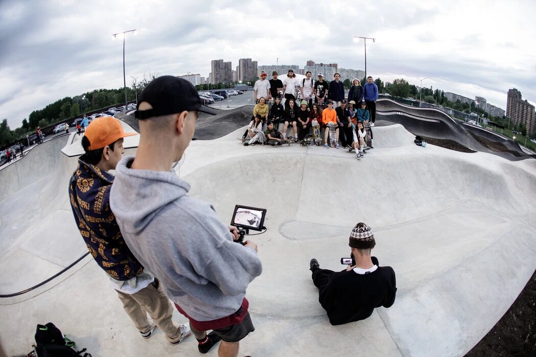 Сборная Fedskate в боуле Юбилейном XSA Краснодар