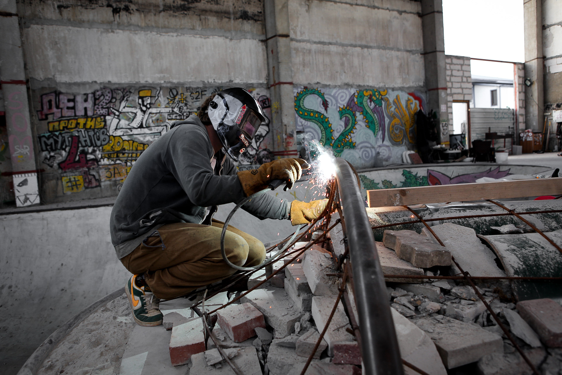 Искусство диайвая в процессе