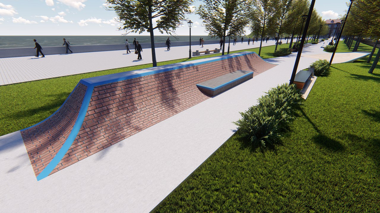 Проект уникального скейт-парка