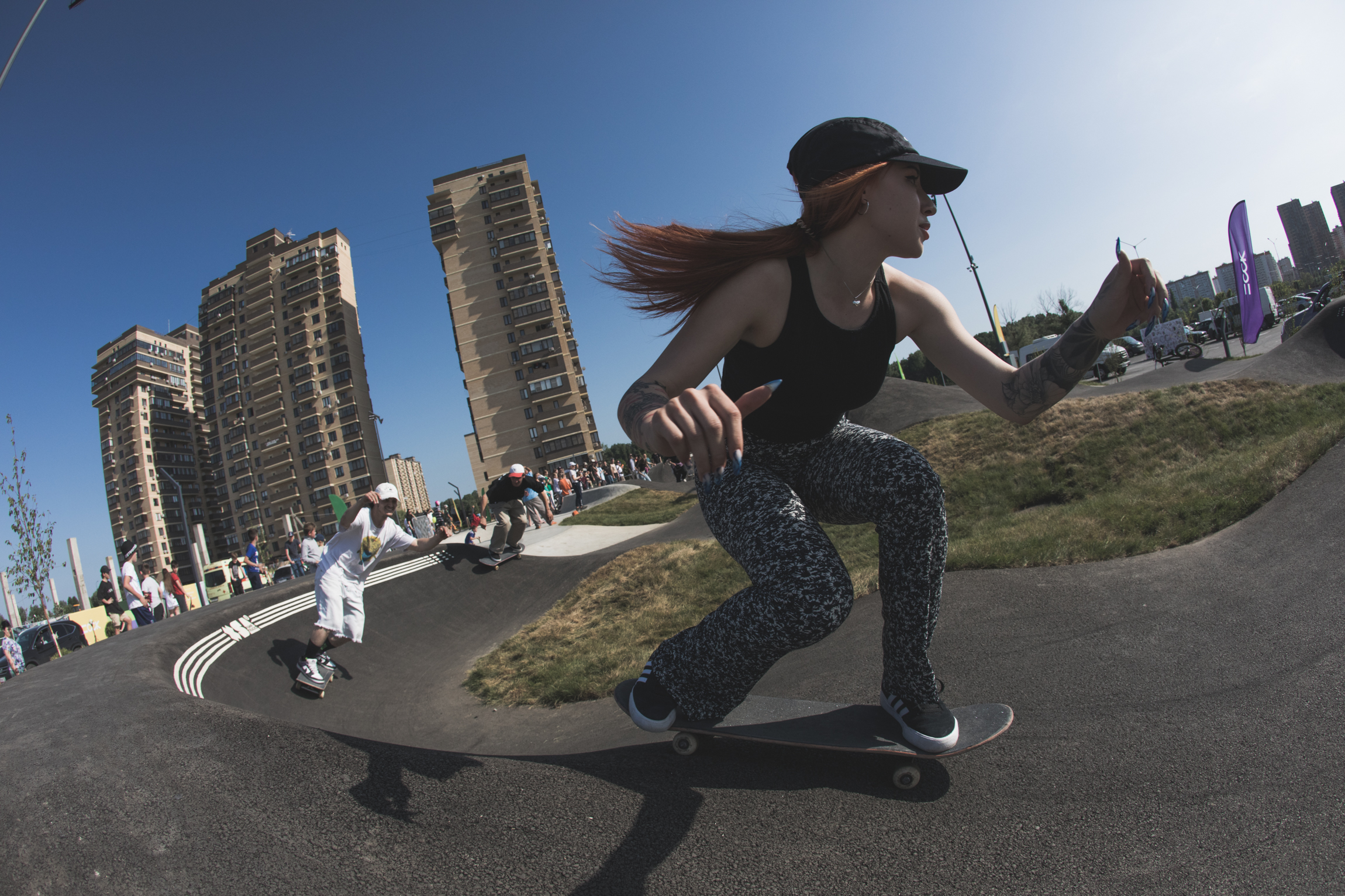 Откатка памп-трека на Bowl Slayers