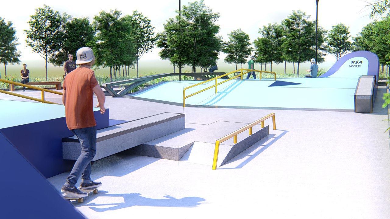 скейт парк проект