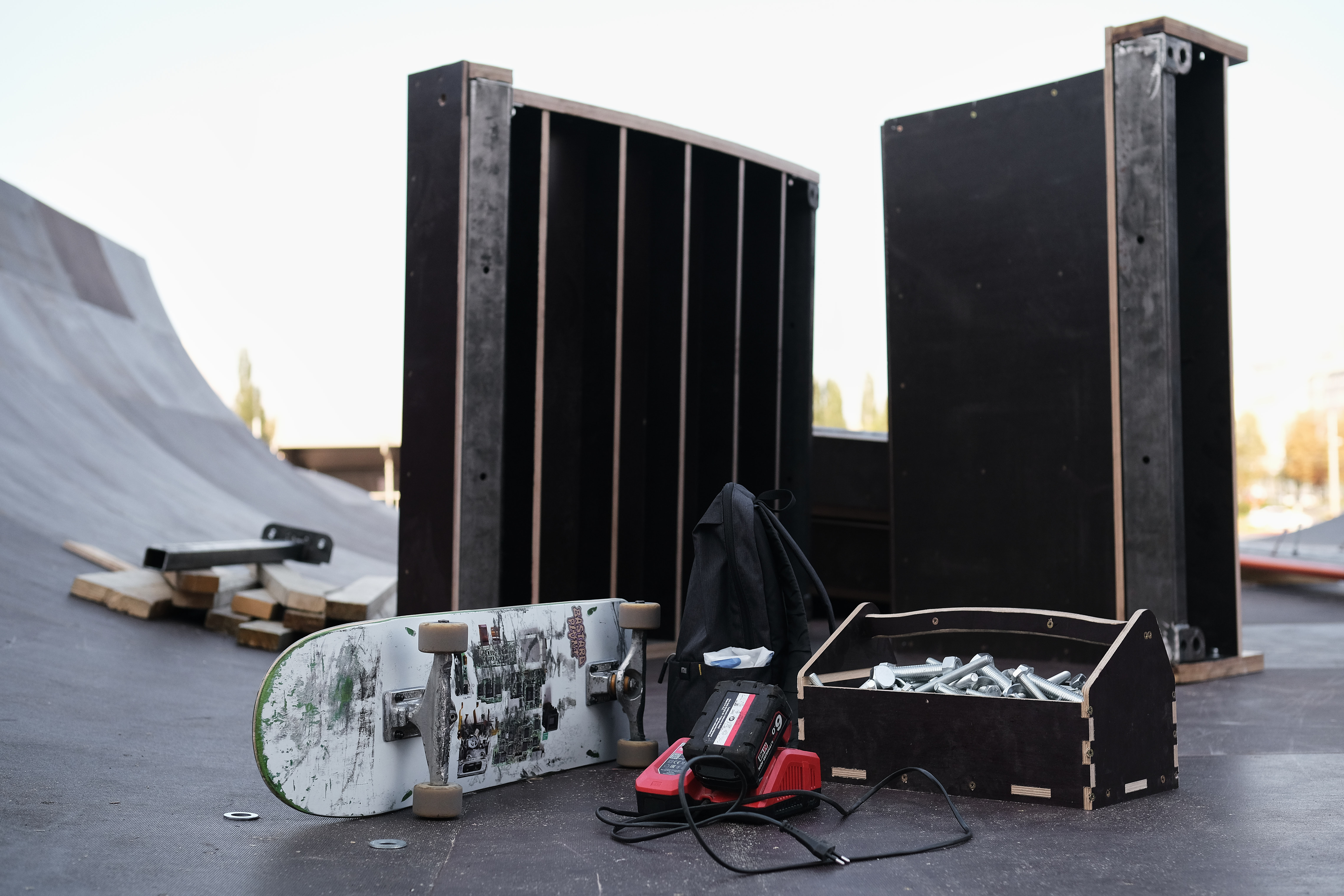 Монтаж Царь-рампы в Перми, команда XSA