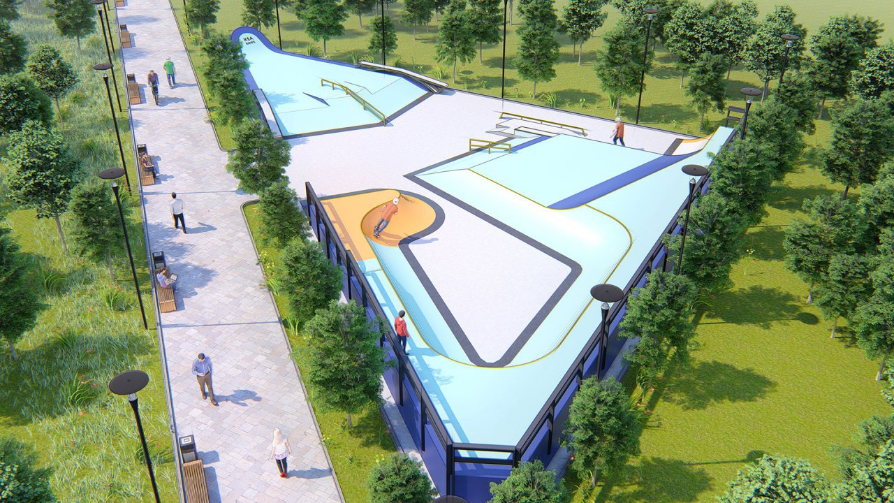 красивые спортивные площадки