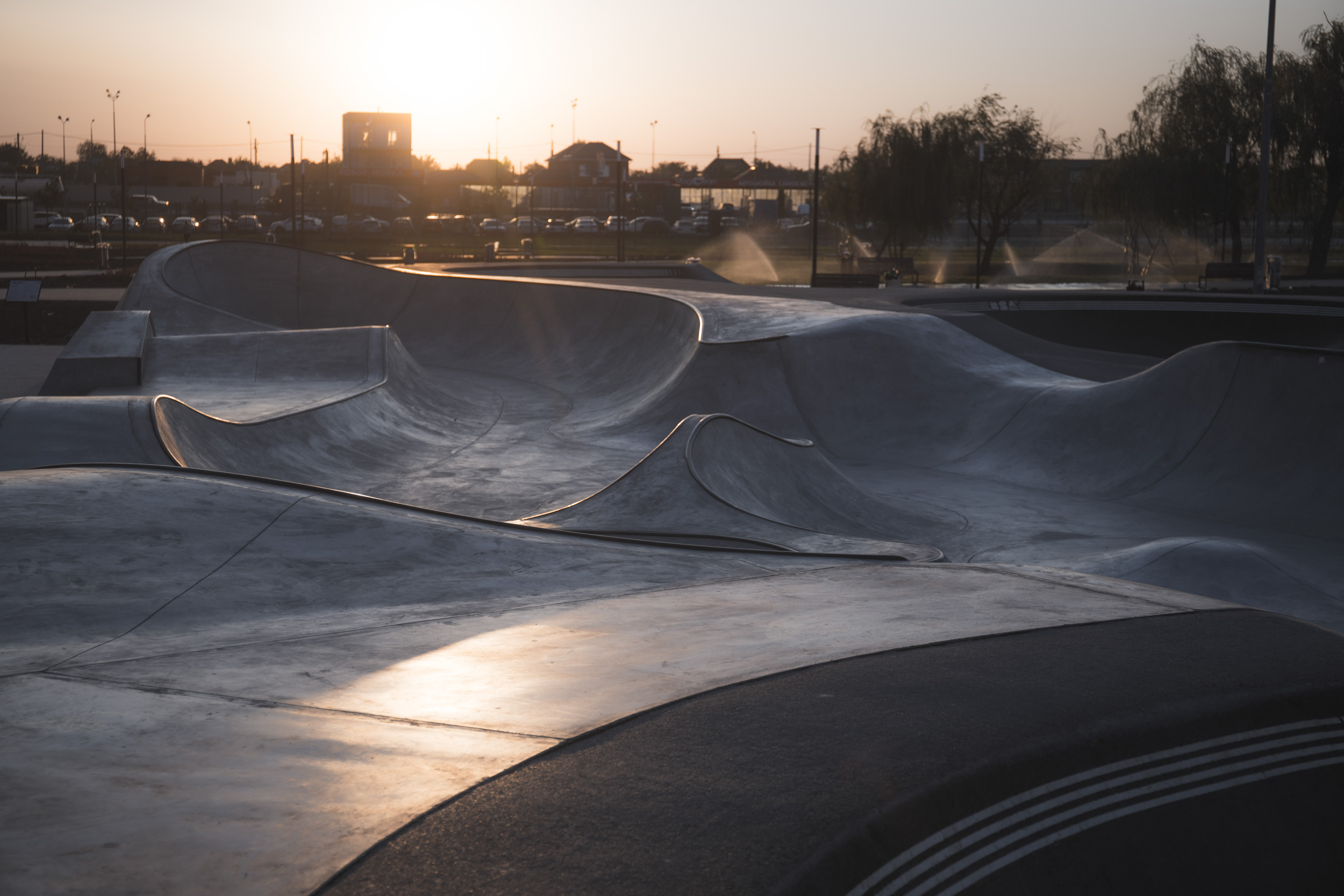 2023 XSA Ramps Краснодар Молодежный бетонный скейтпарк асфальтовый памптрек