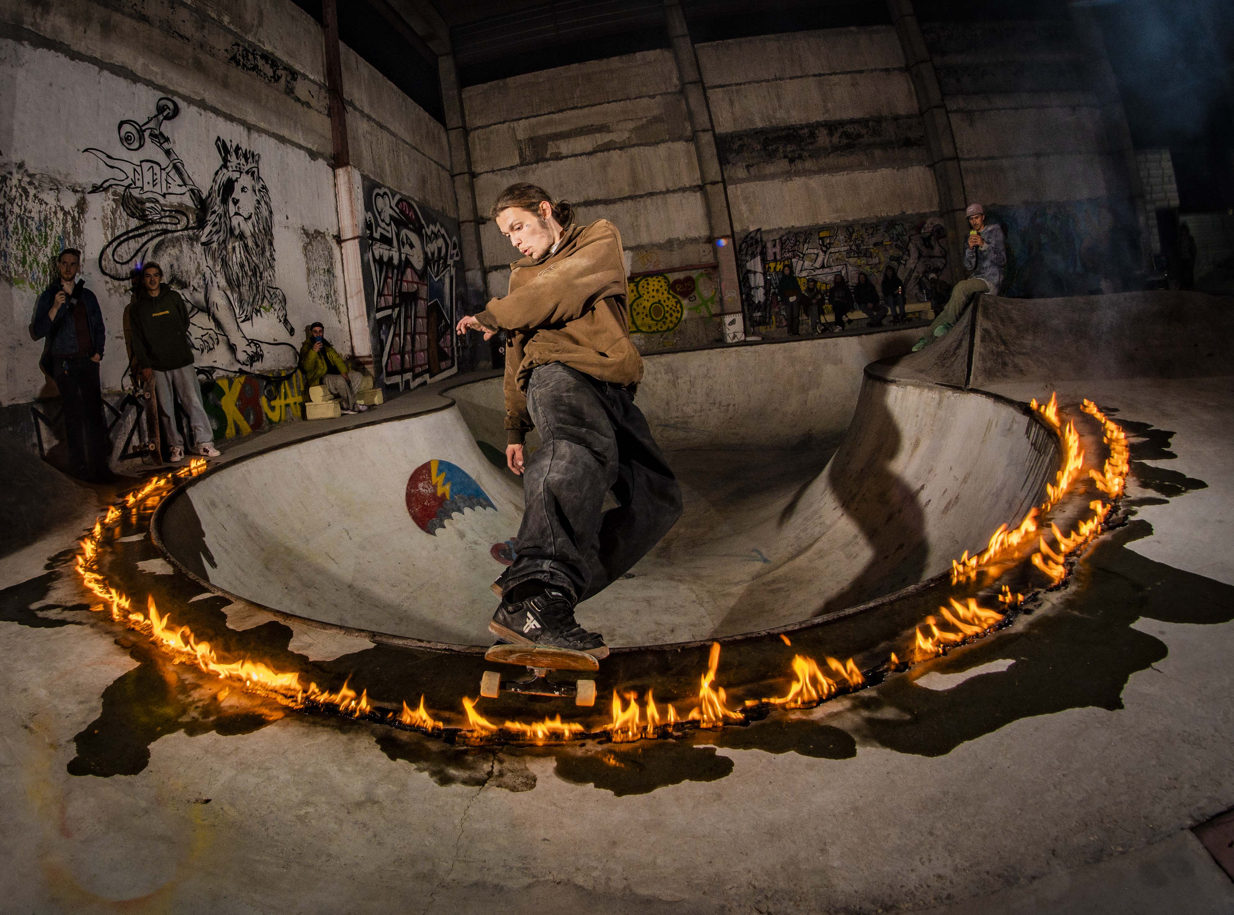 Фото с контеста в боуле Дена Линчевского