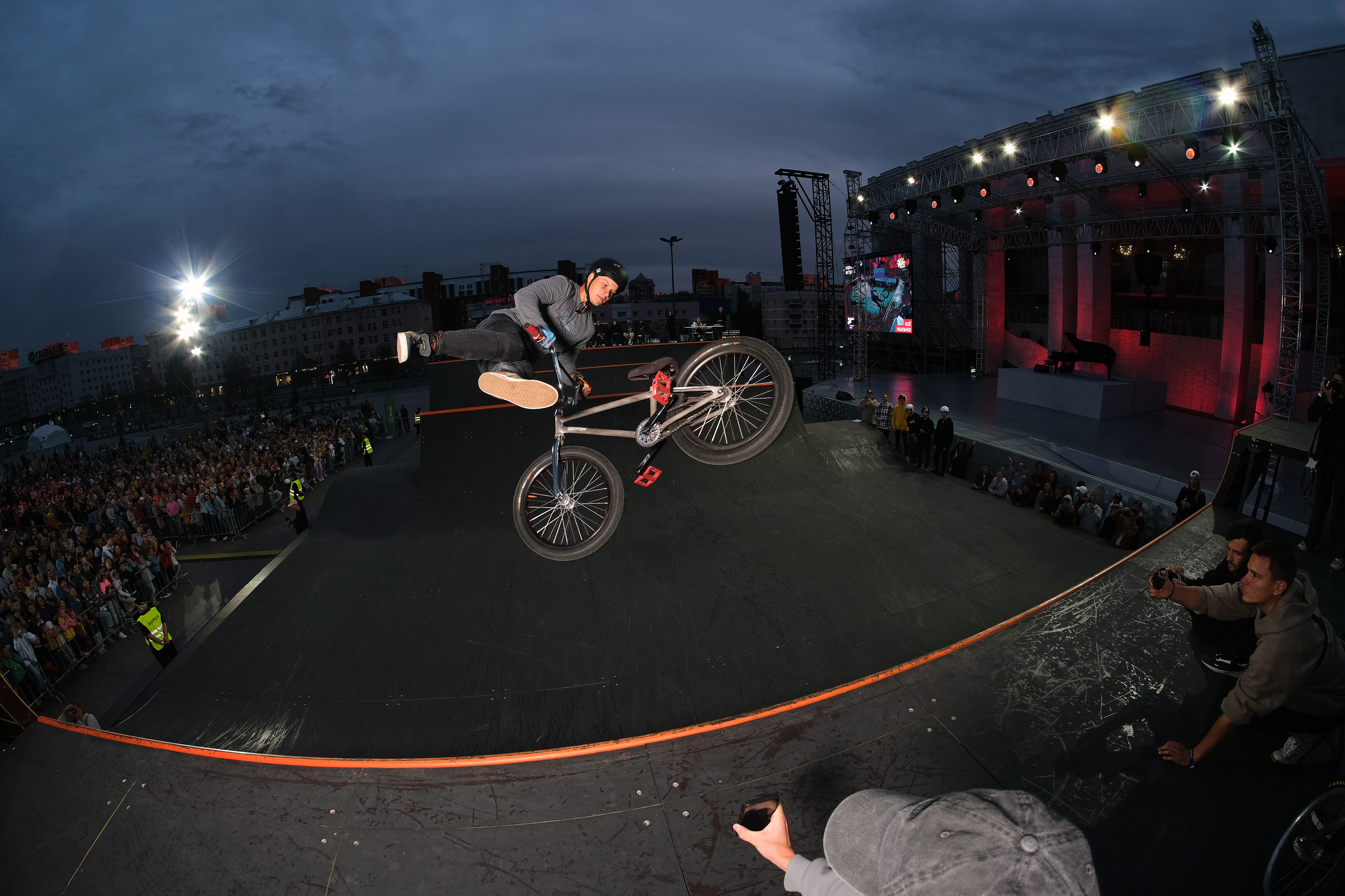 BMX-шоу в Перми в Царь-рампе XSA