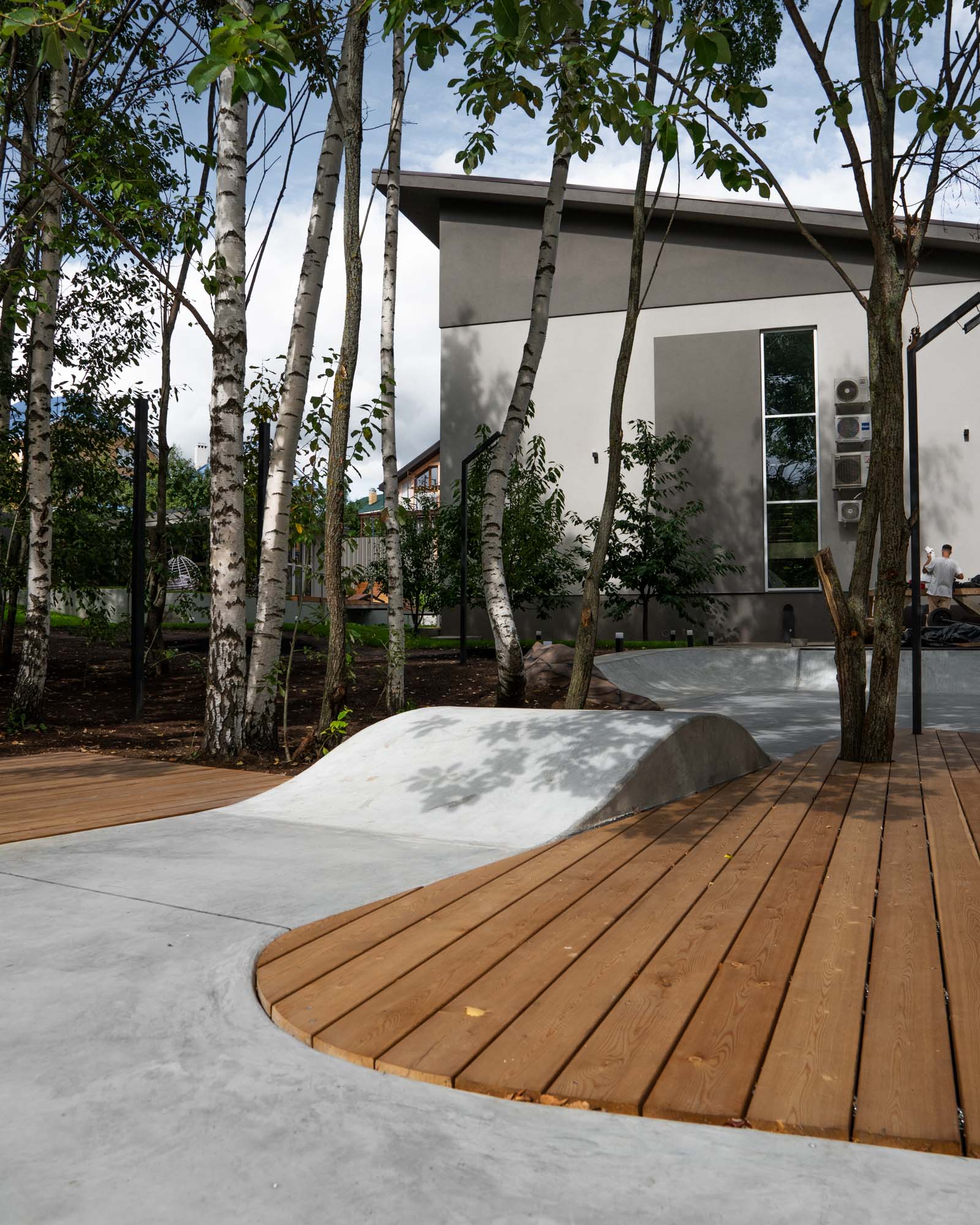 Благоустройство частного скейт-парка в Нижнем Новгороде от XSA Ramps