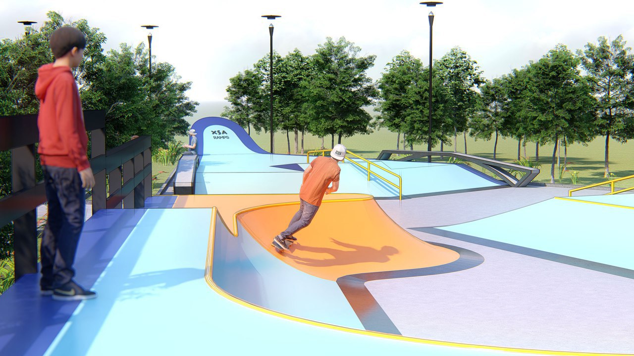Дизайн скейт-парка