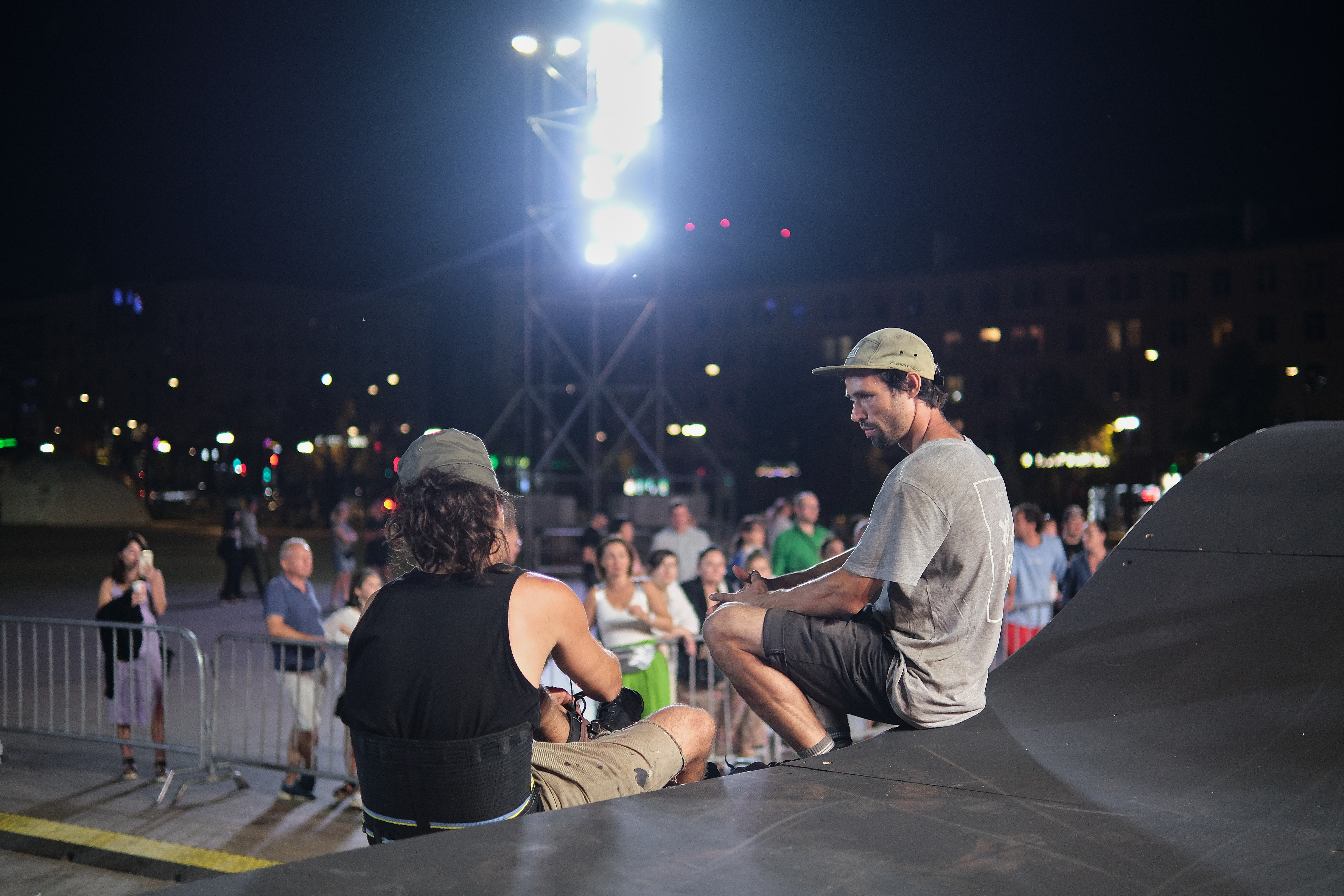 Монтаж Царь-рампы в Перми, команда XSA