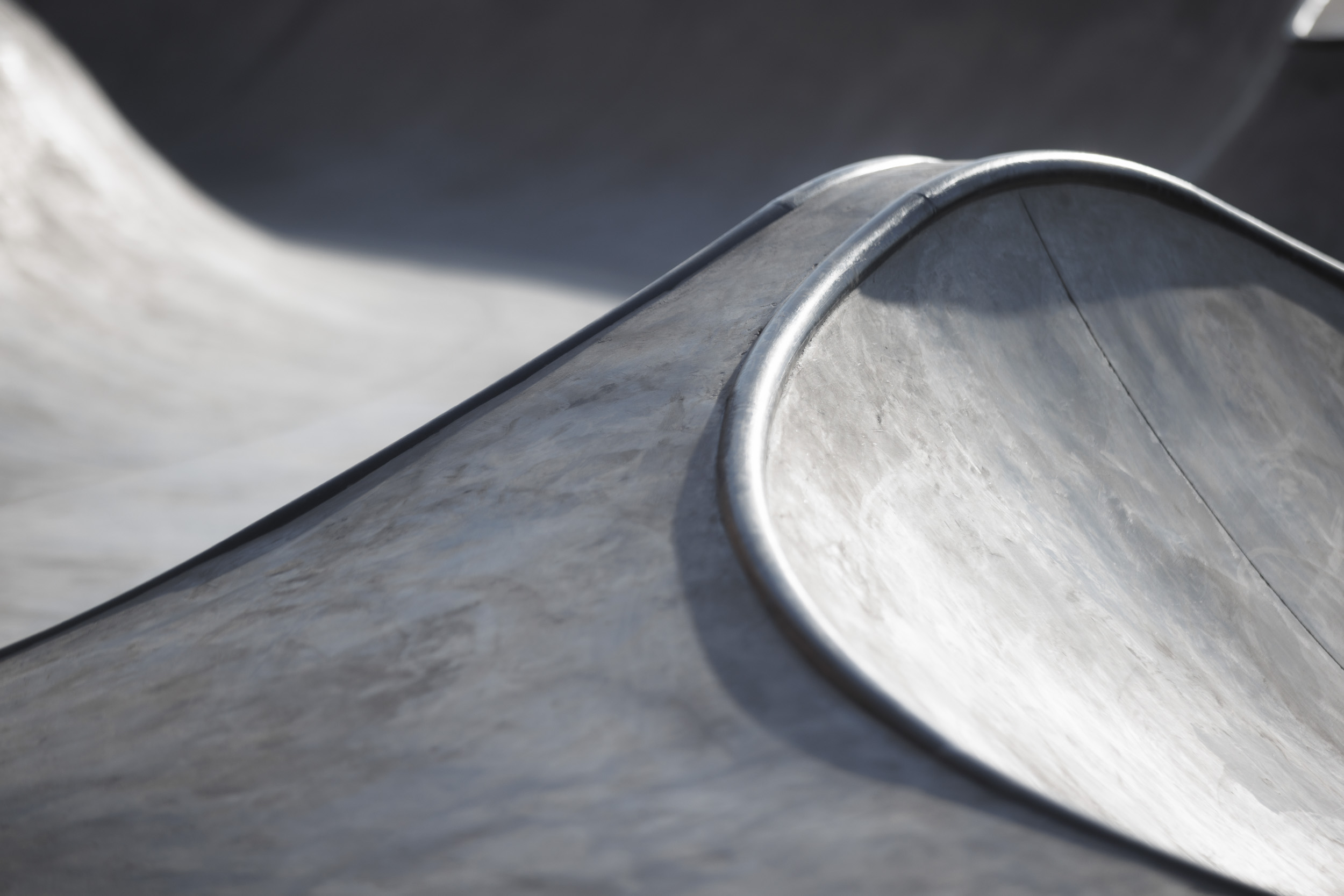 Металические коупинги нового скейт-парка "Изумрудный"