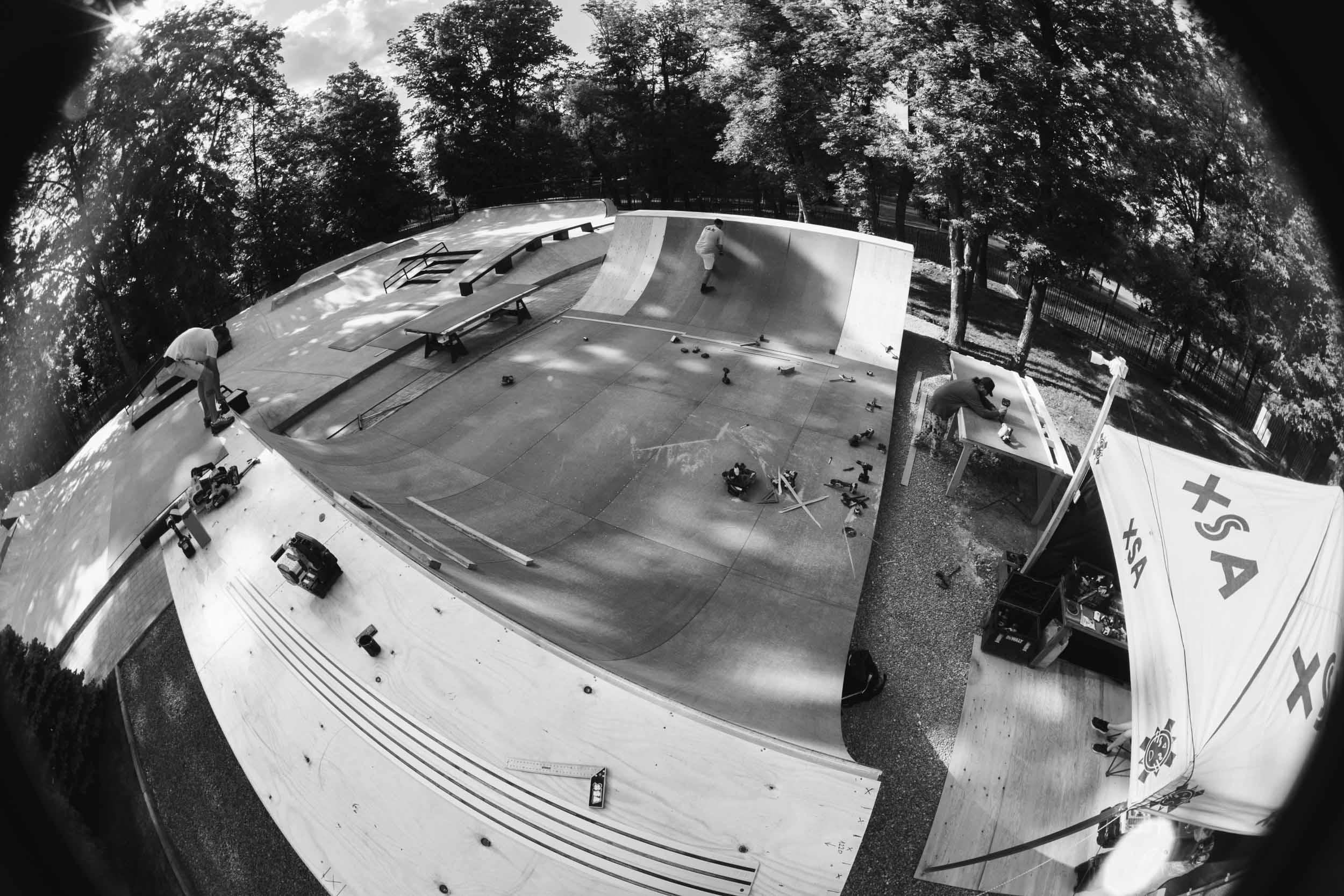 Финишная укладка панелей XSA Smart