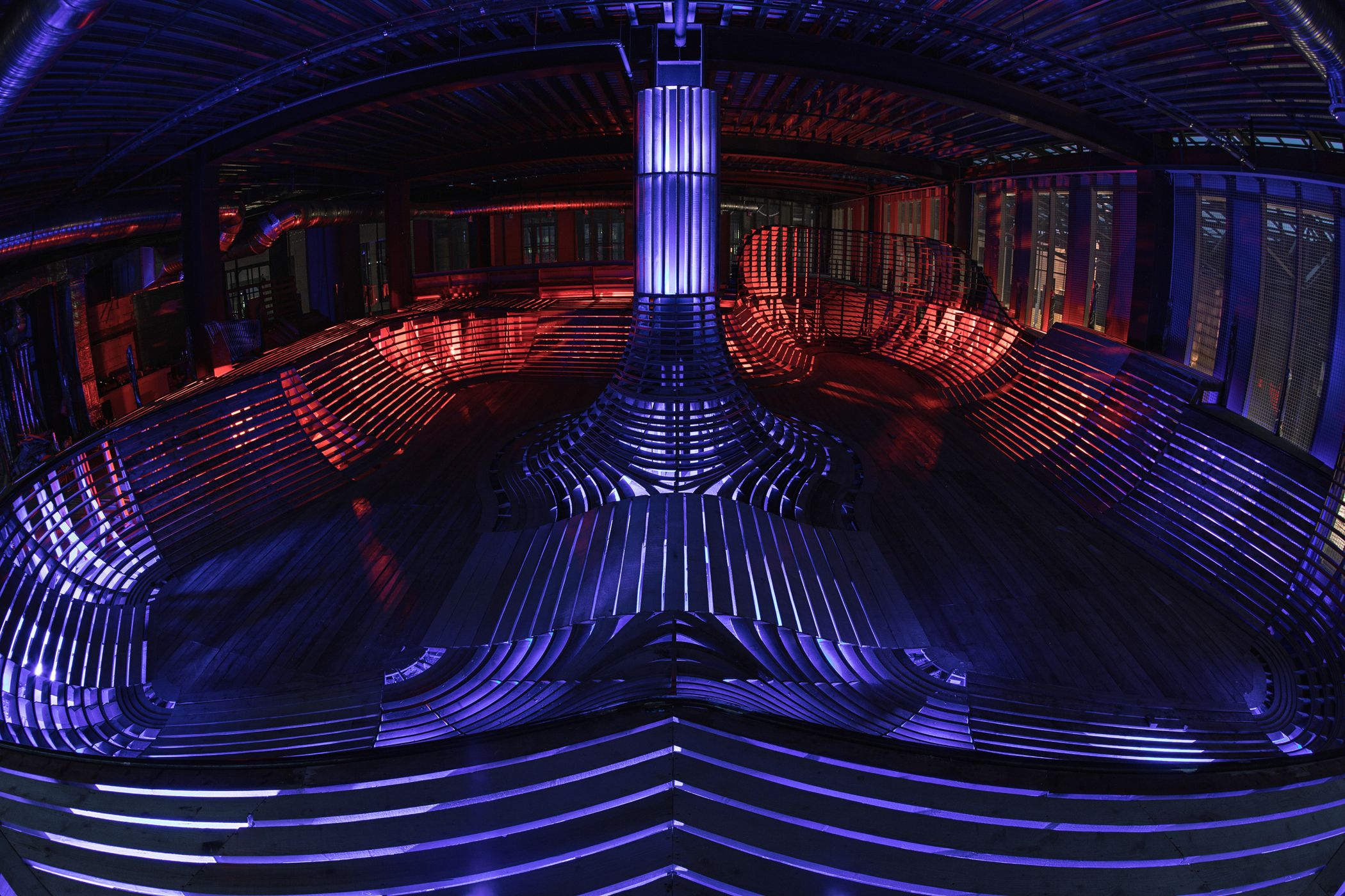 Самарский деревянный крытый скейт-парк XSA