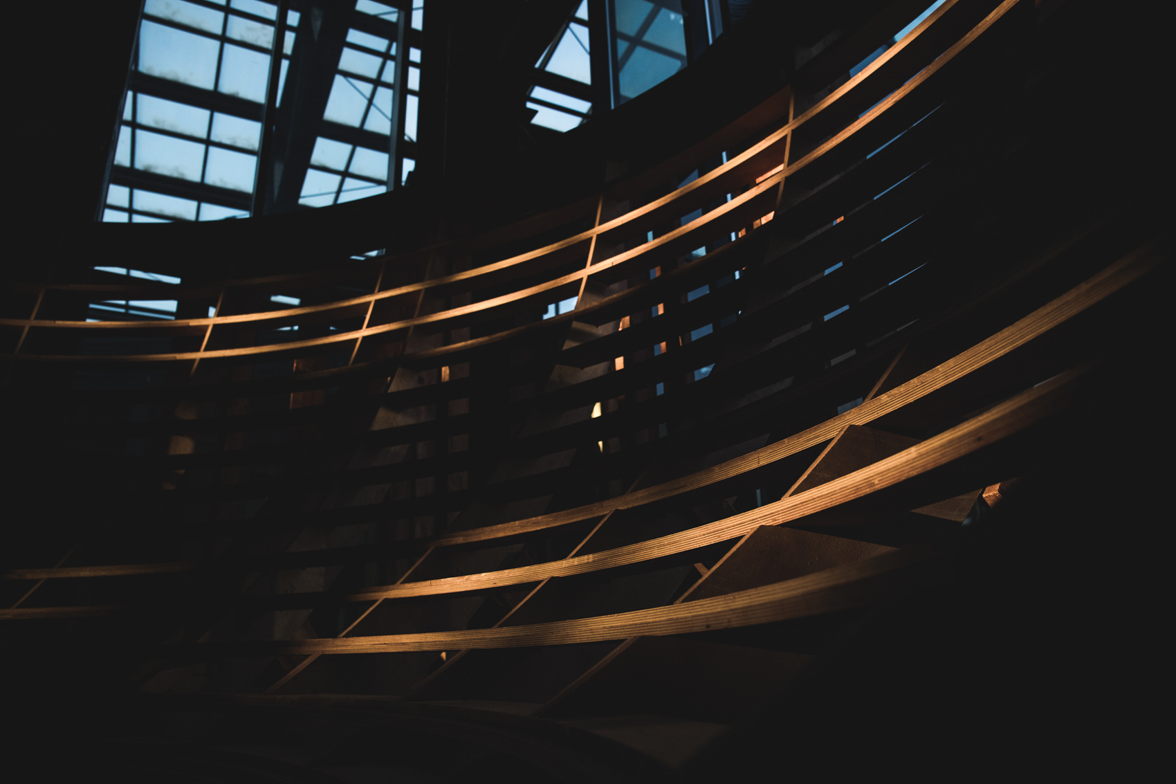 Каркас деревянного скейт-парка