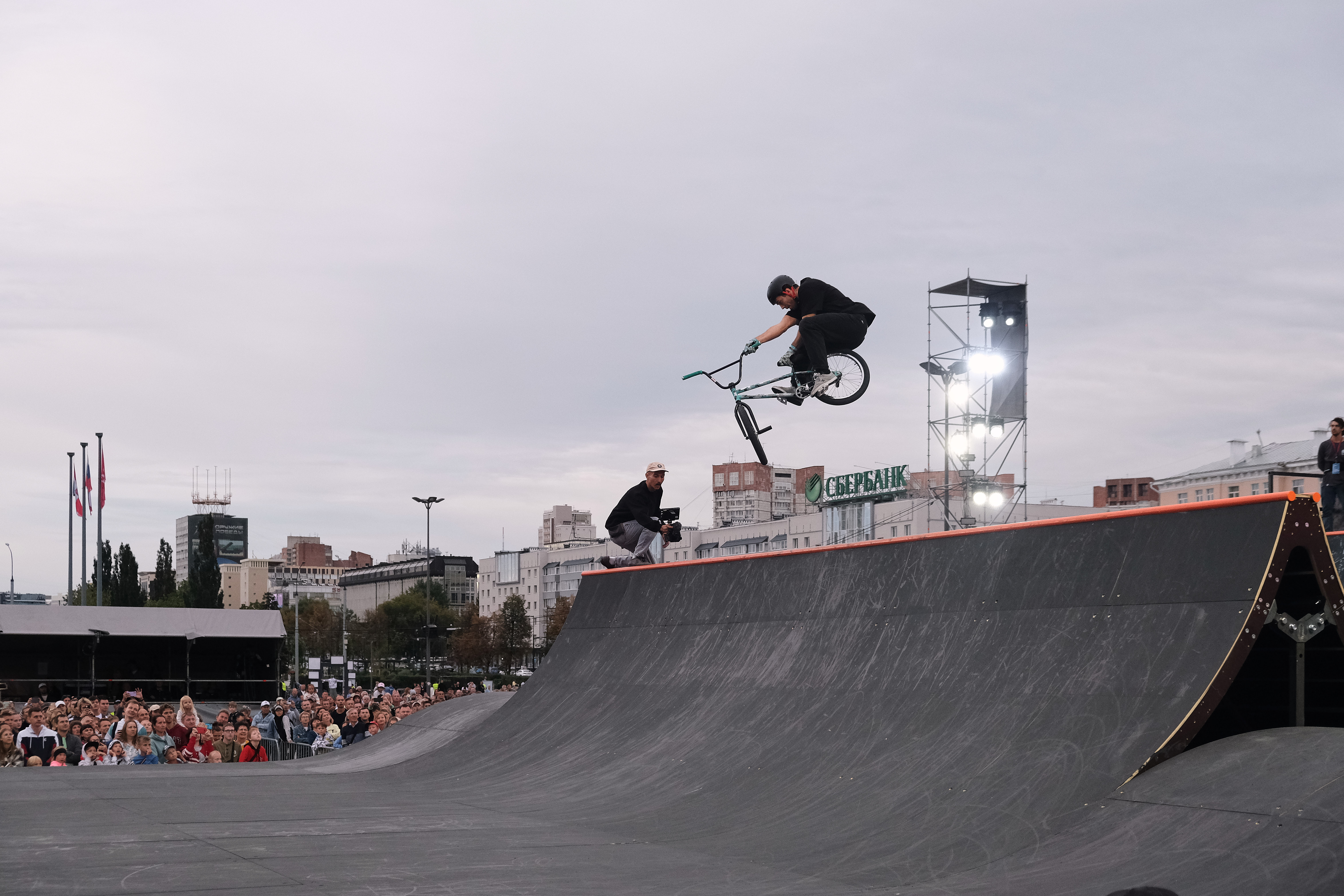 BMX-шоу в Перми в Царь-рампе XSA