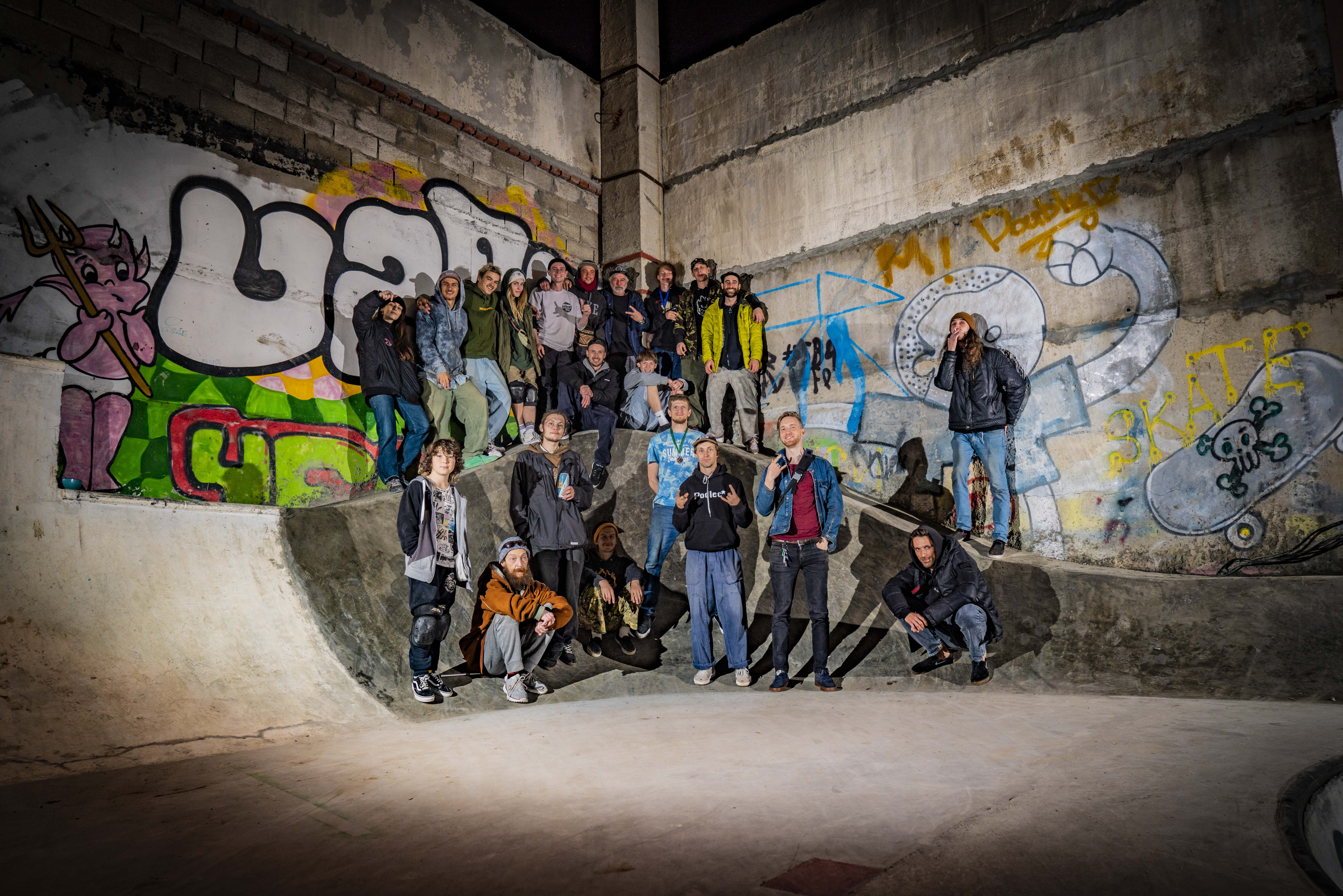 Фото с контеста в боуле Дена Линчевского