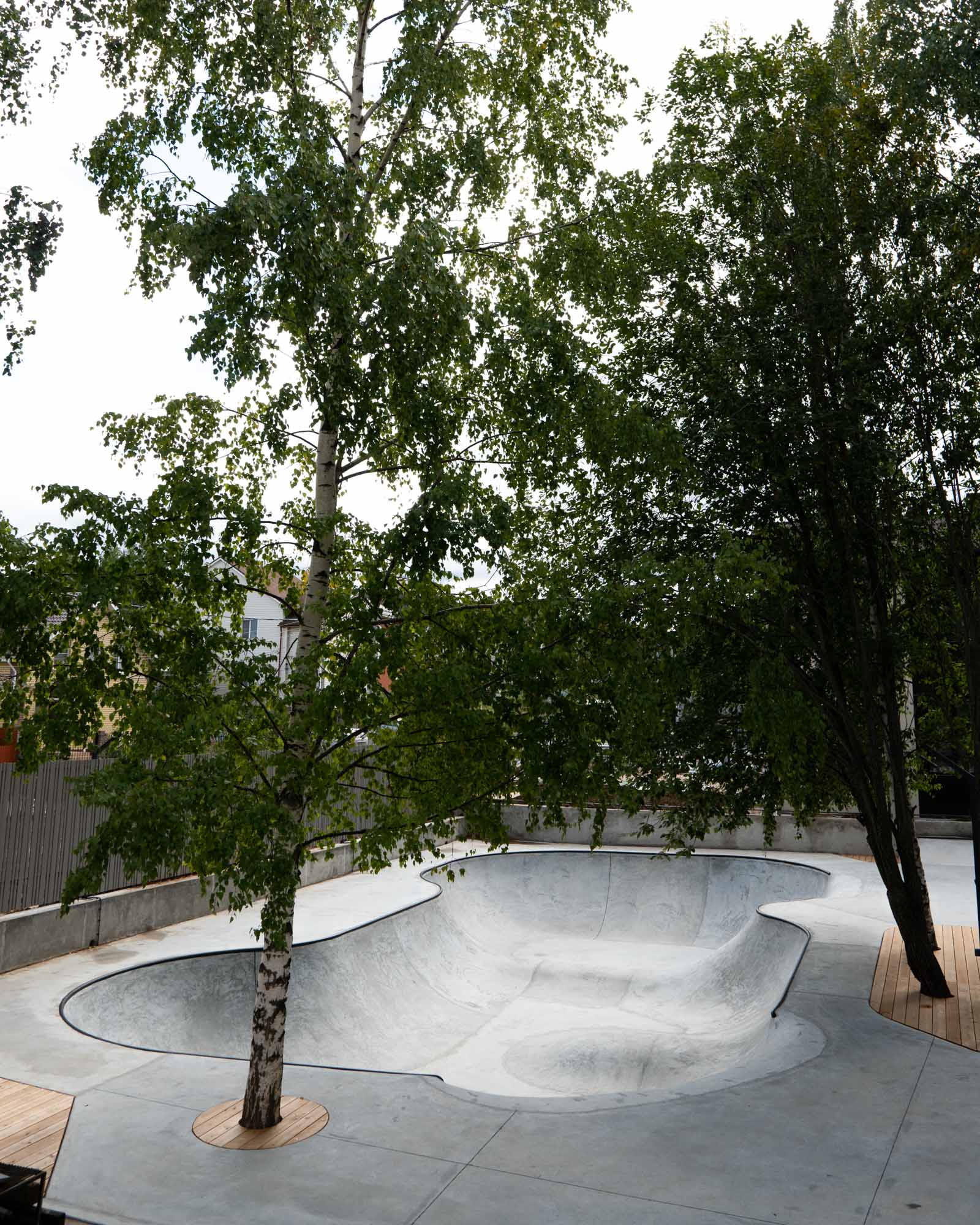 Бетонная чаша боула на заднем дворе в Нижнем Новгороде. Производство. XSA Ramps