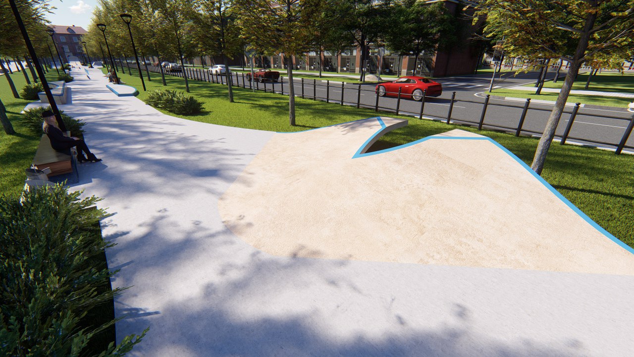 Процесс проектирования скейт-парка