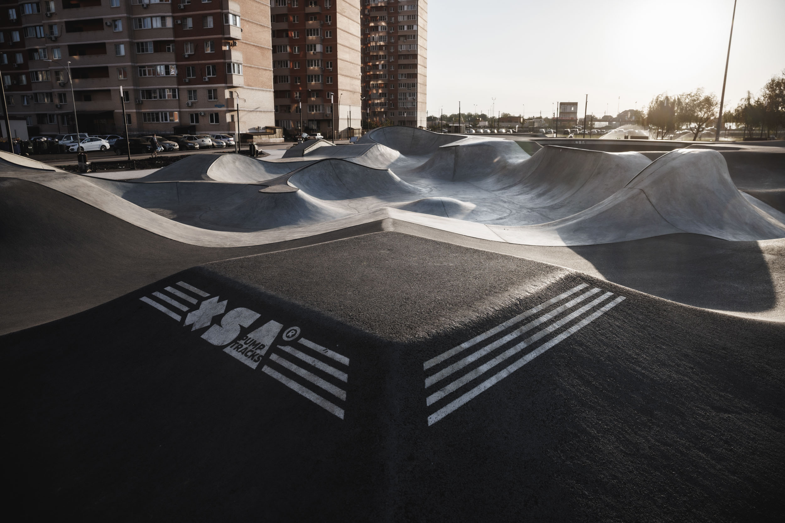 2023 XSA Ramps Краснодар Молодежный бетонный скейтпарк асфальтовый памптрек