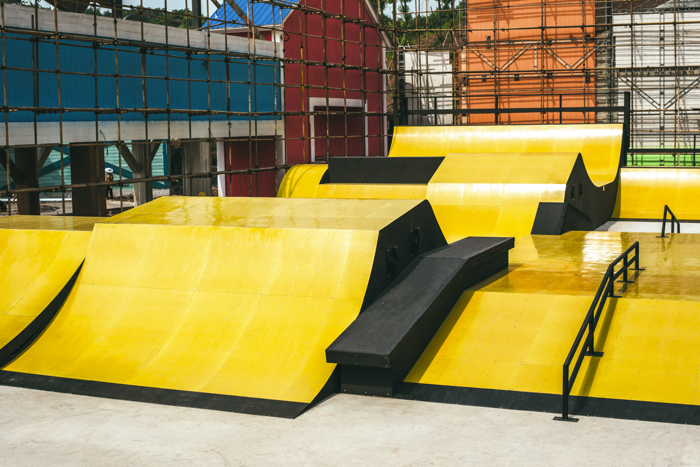 Framed skatepark of Happy Valley Chongqing