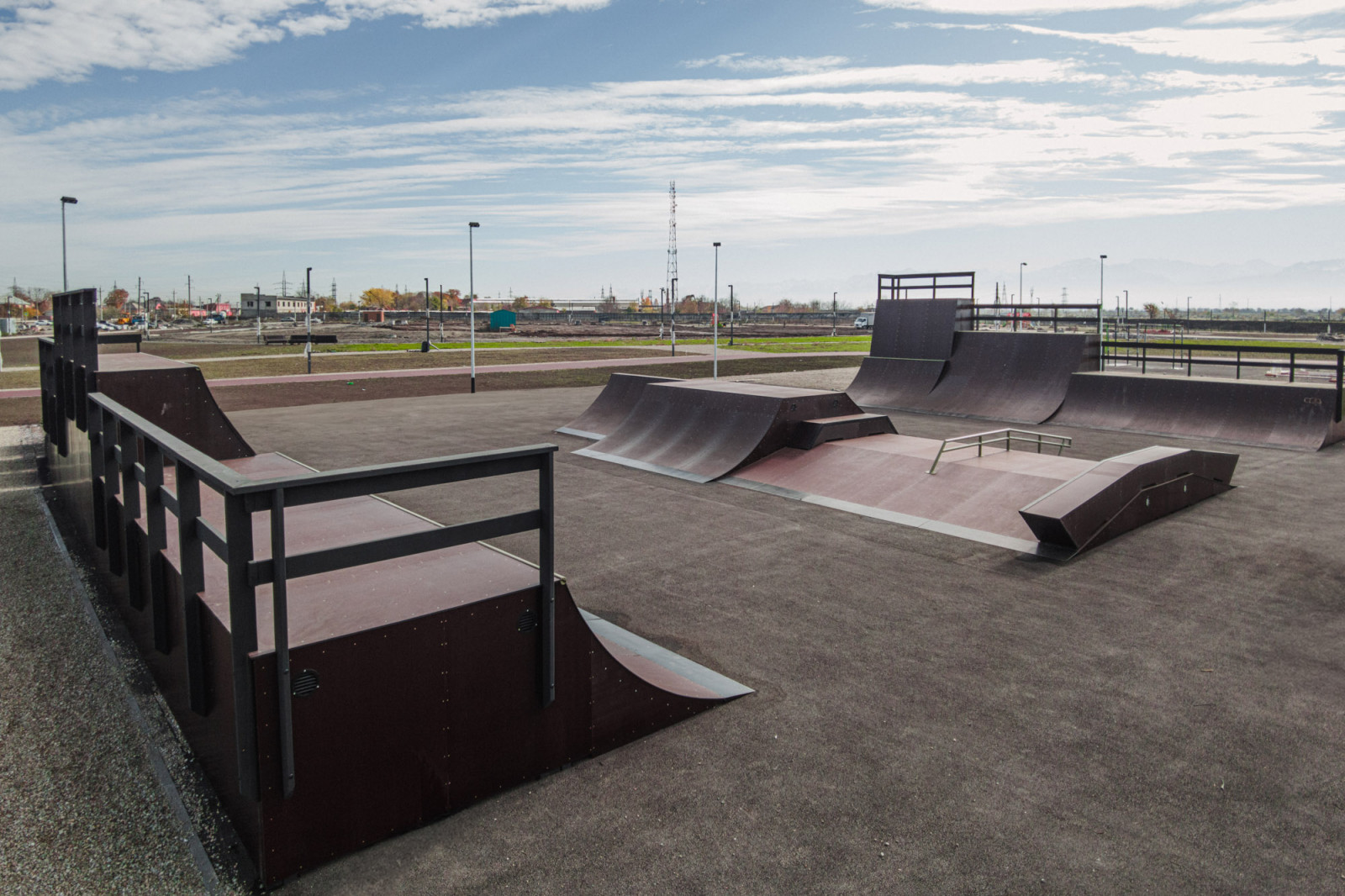 Каркасный скейт-парк